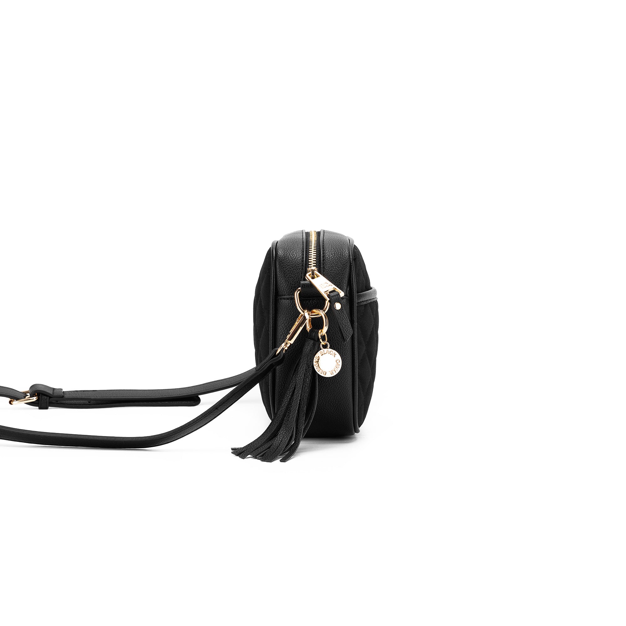 Maxine Black Crossbody Bag