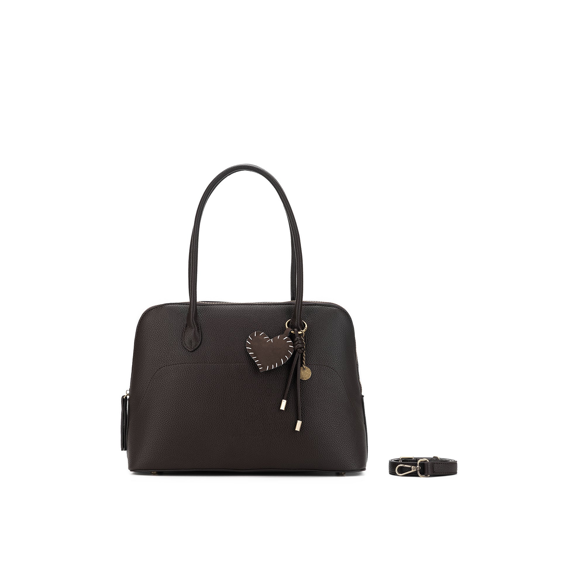 Francesca Cocoa 3 Piece Handbag