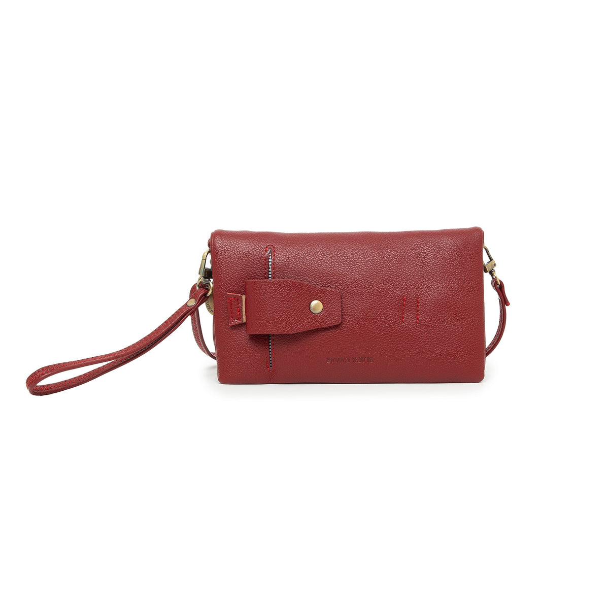 Mavie Red Crossbody Wallet