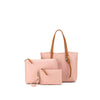 Liana 3 Piece Handbag Set Tan