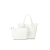 Lucia 3 Piece Handbag Set White