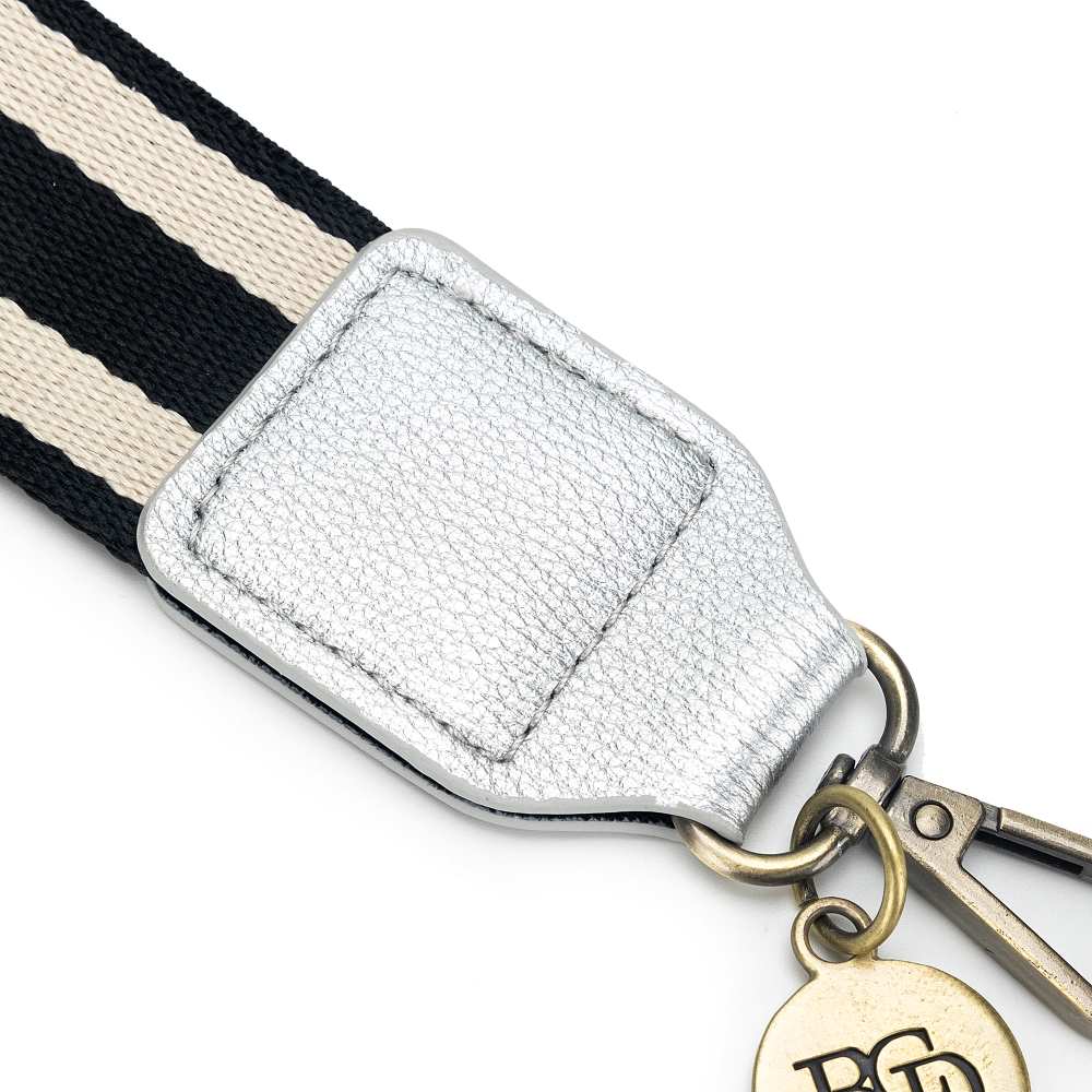 Silver Star Wristlet Strap