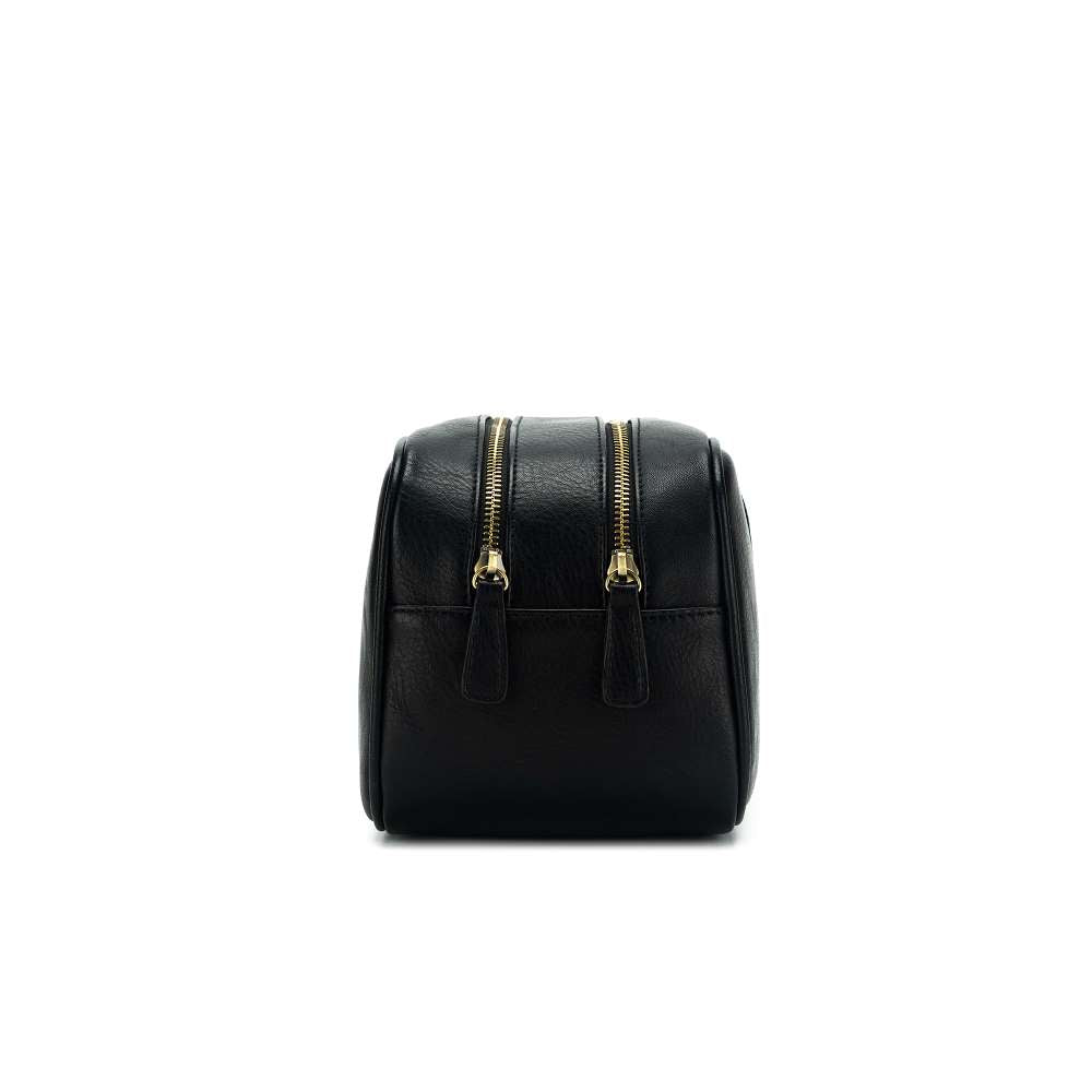 Hugo Wash Bag Black & Cream Stripe
