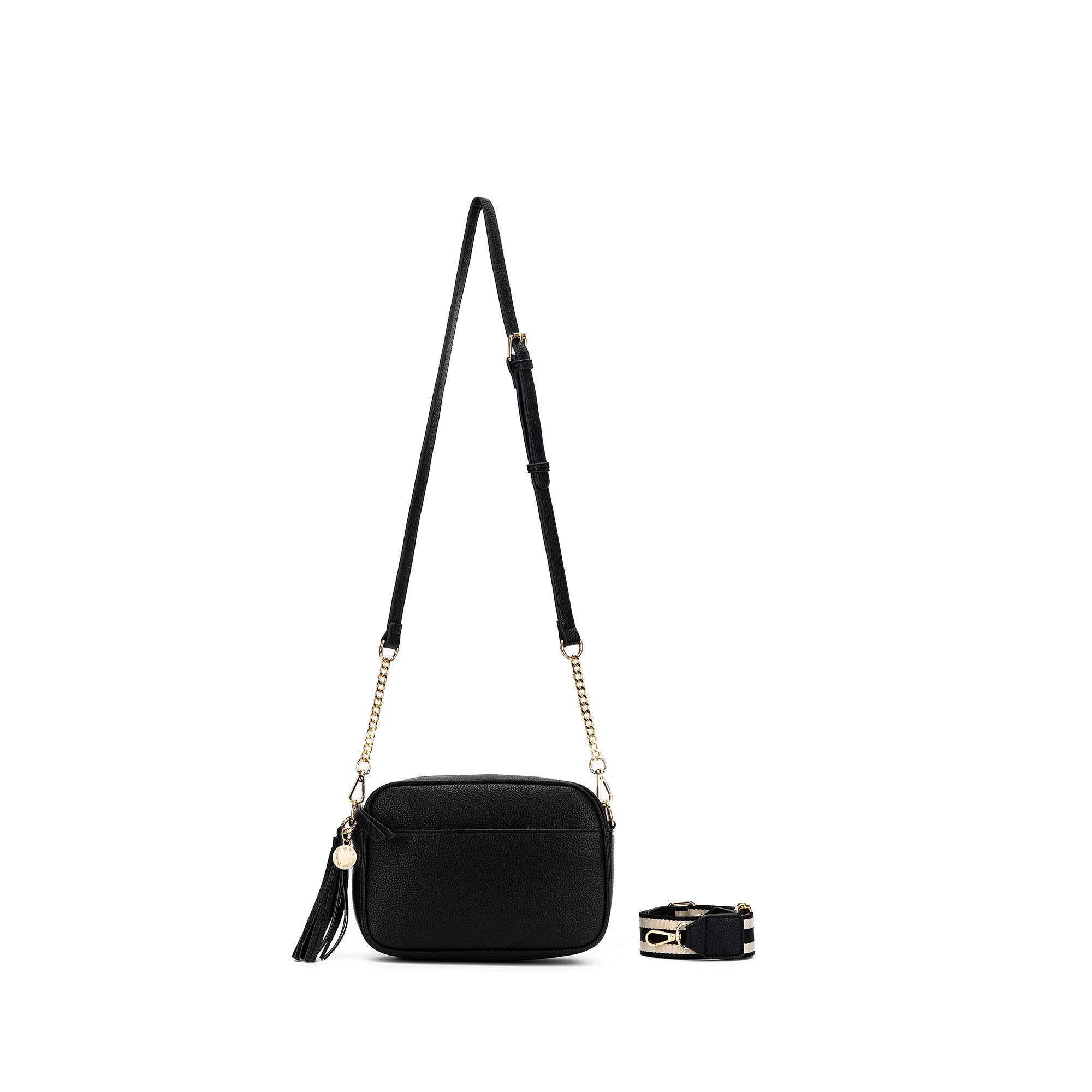 Indie Black Crossbody Bag--Back In Sept Pre order Now