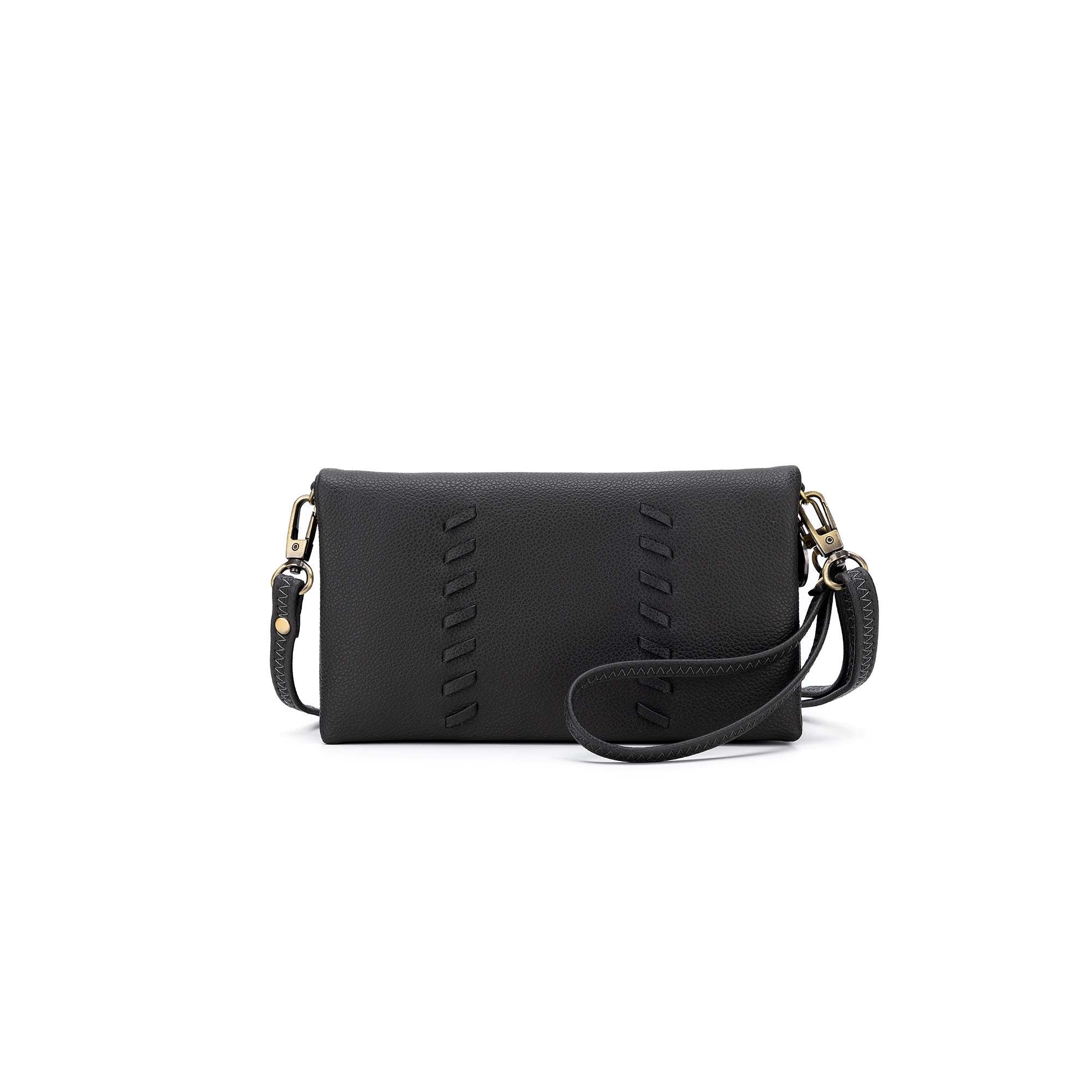 Sky Grey Crossbody Phone Wallet