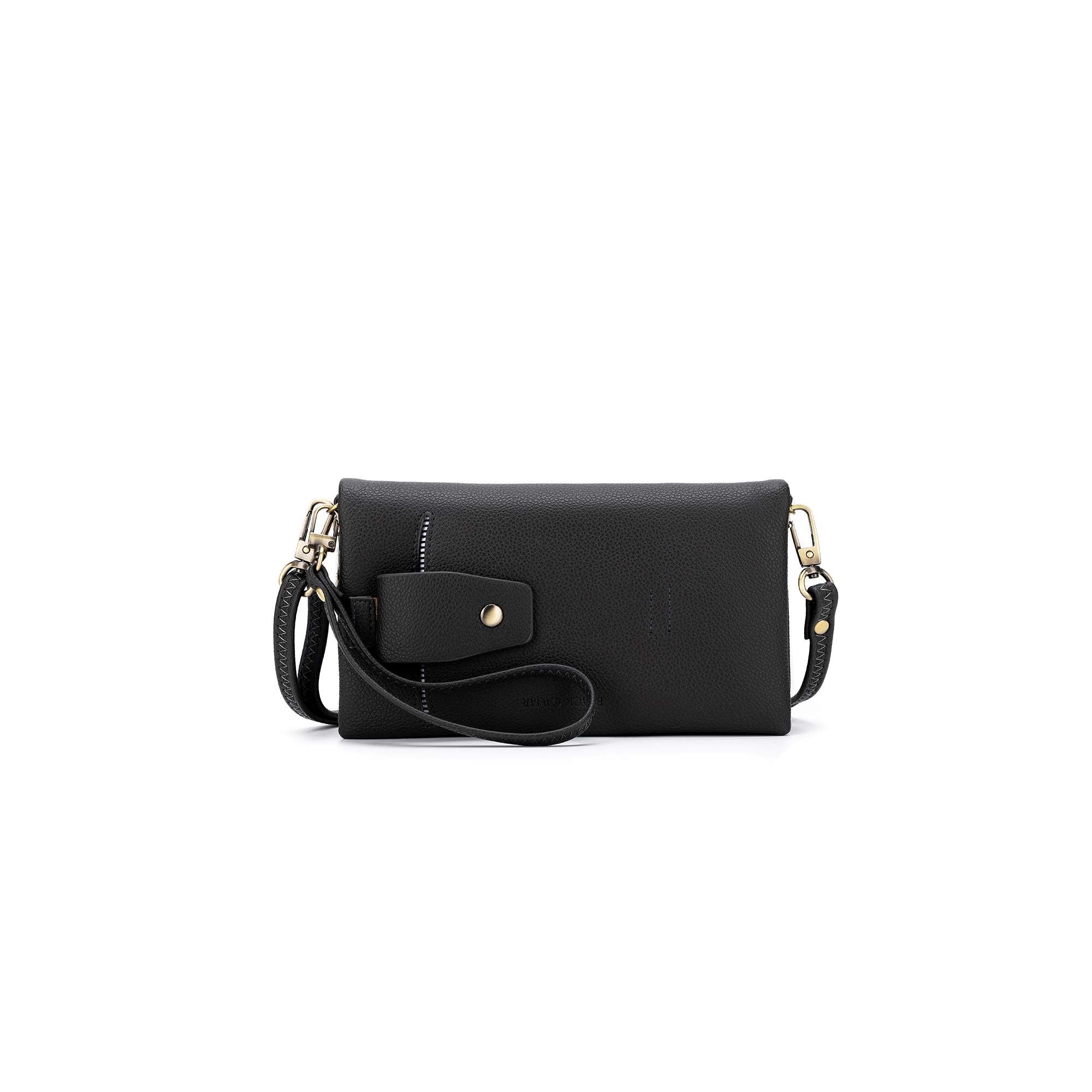 Sky Grey Crossbody Phone Wallet