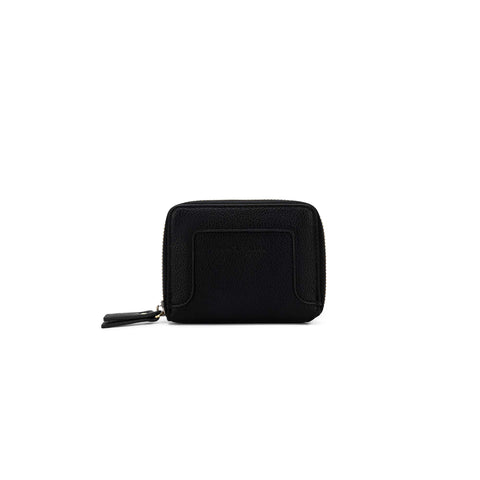 Rebel Black Studded Mini Wallet