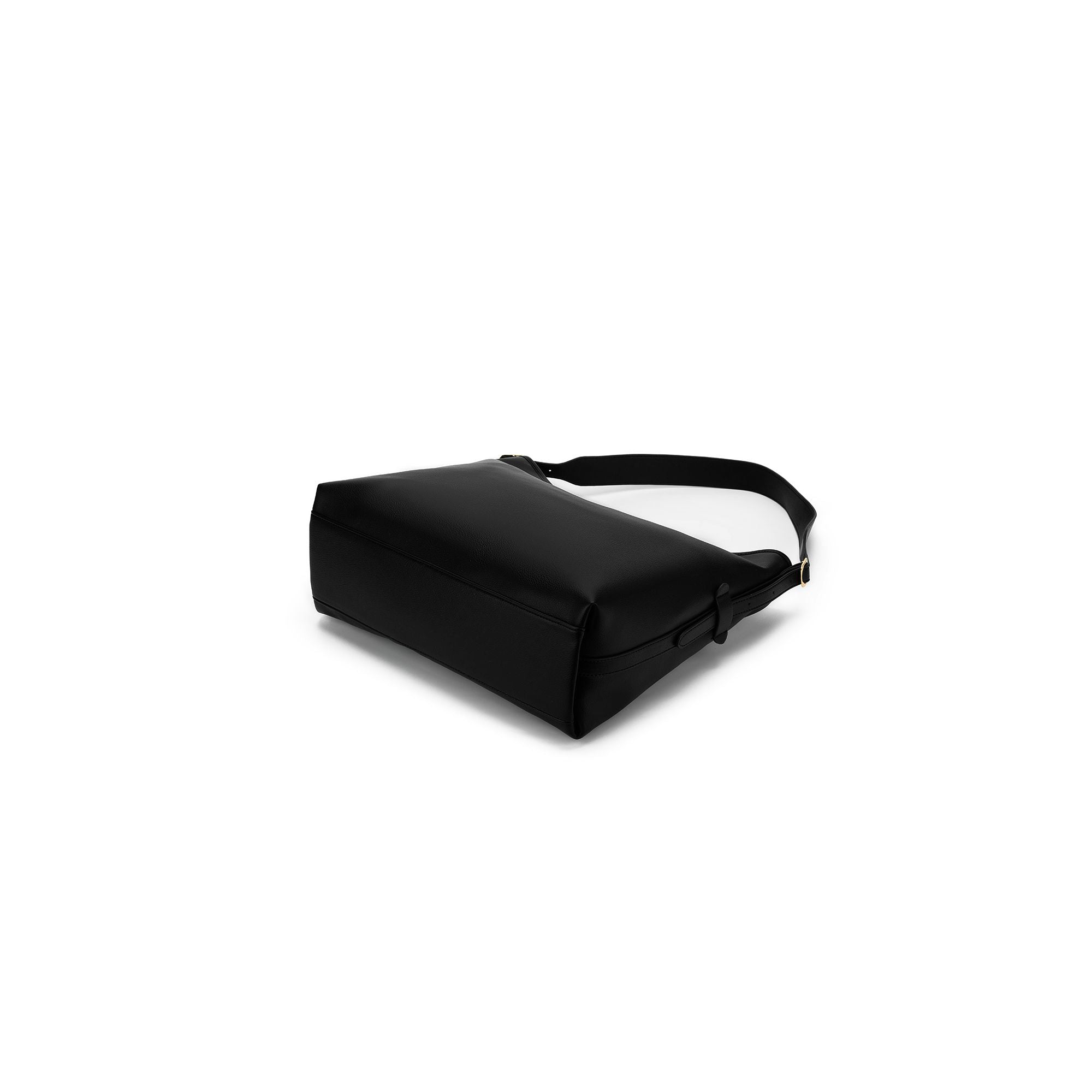 Madeleine Black Large 3 Piece Relaxed Hobo