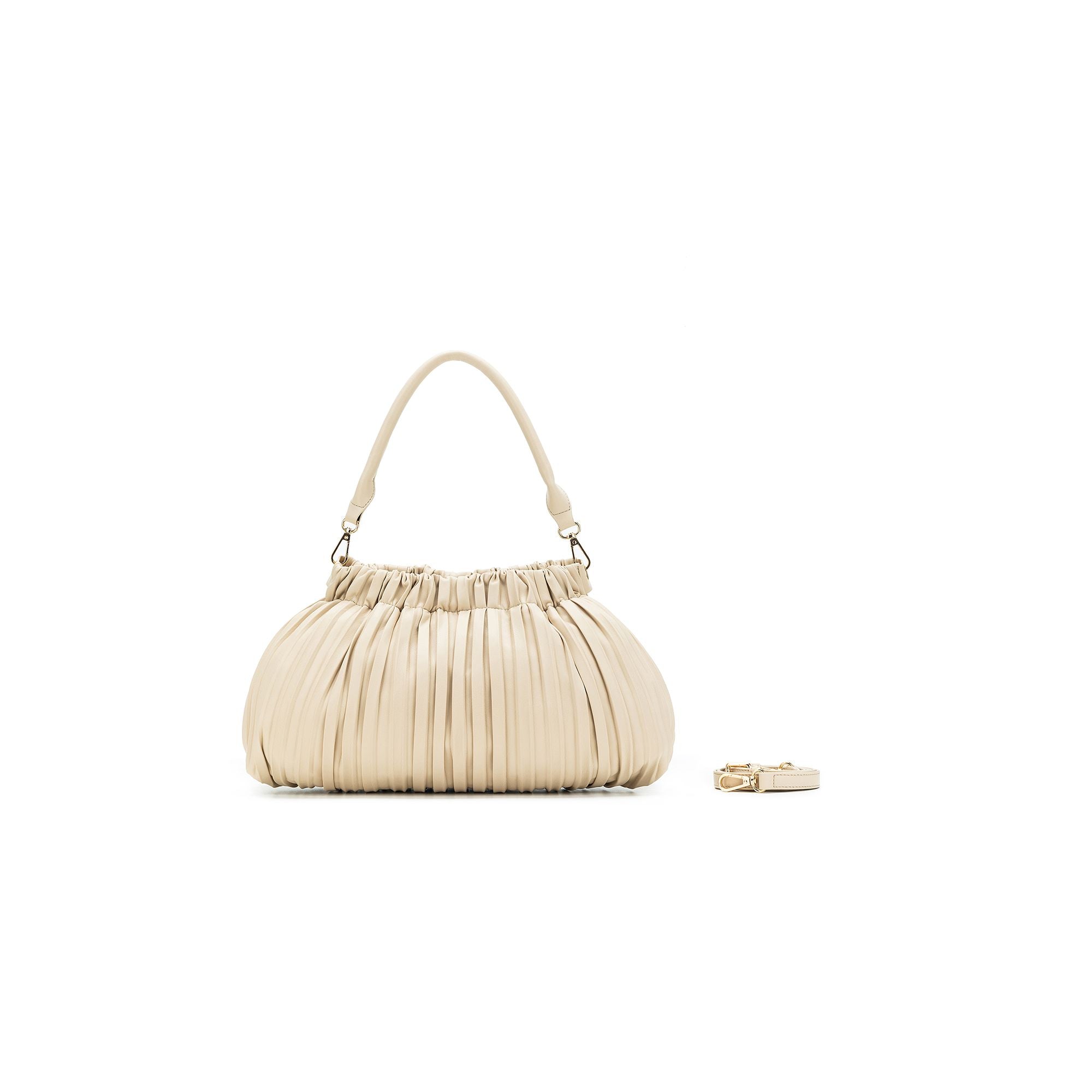 Rosetta Oatmeal Shoulder / Crossbody Bag