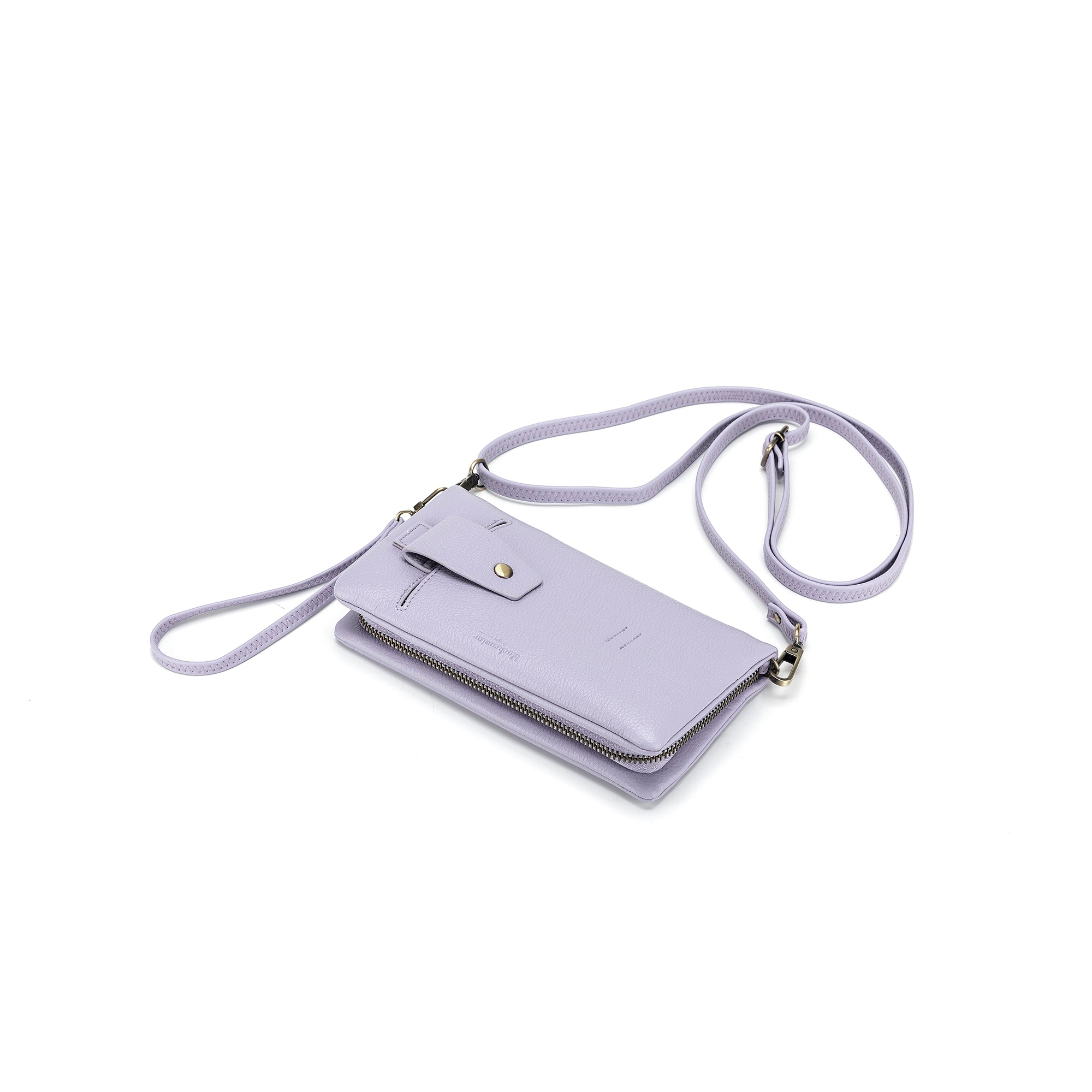 Mavie Lilac Crossbody Wallet