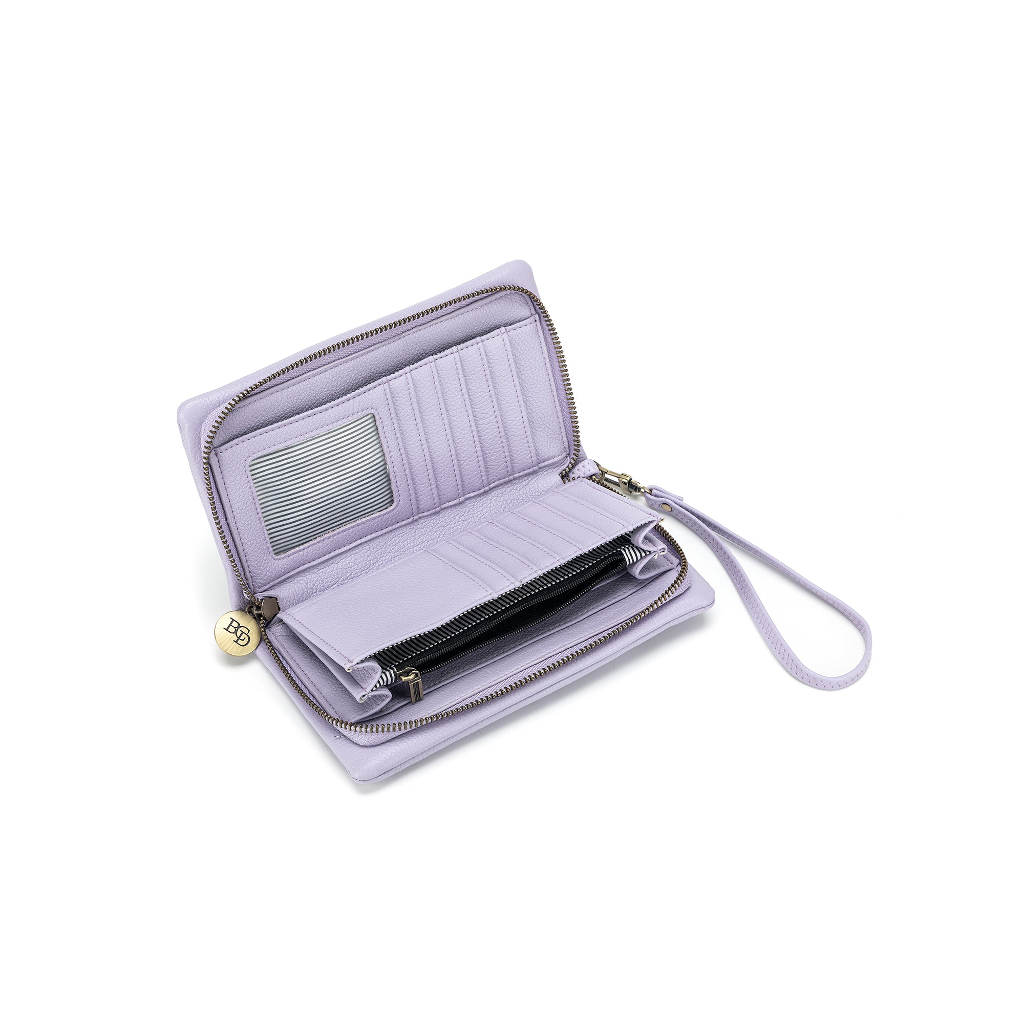 Mavie Lilac Crossbody Wallet