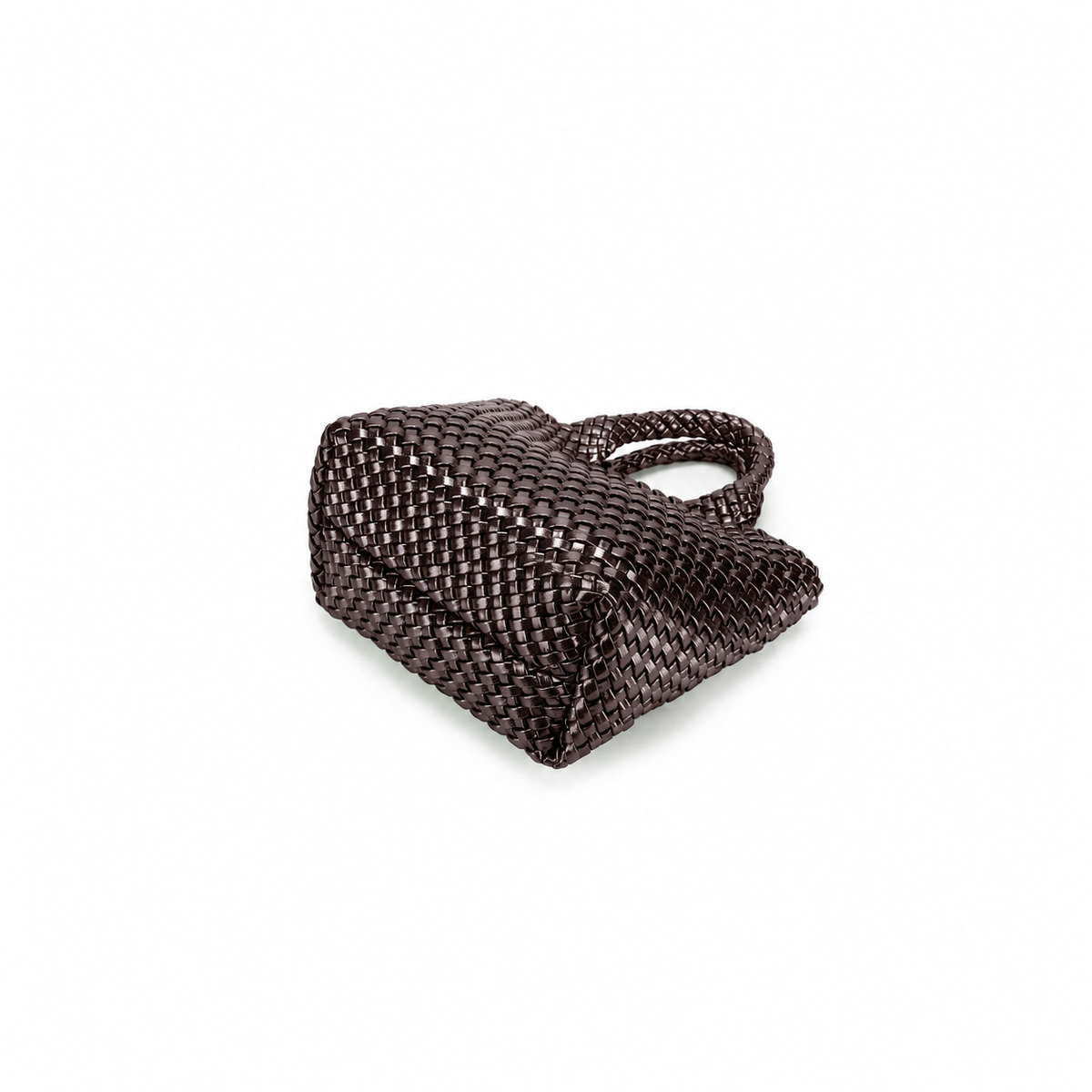Mariella Metallic Cocoa Medium Tote with Bonus Wristlet