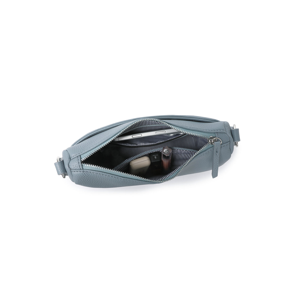 Romy Ocean Blue Crossbody Bag