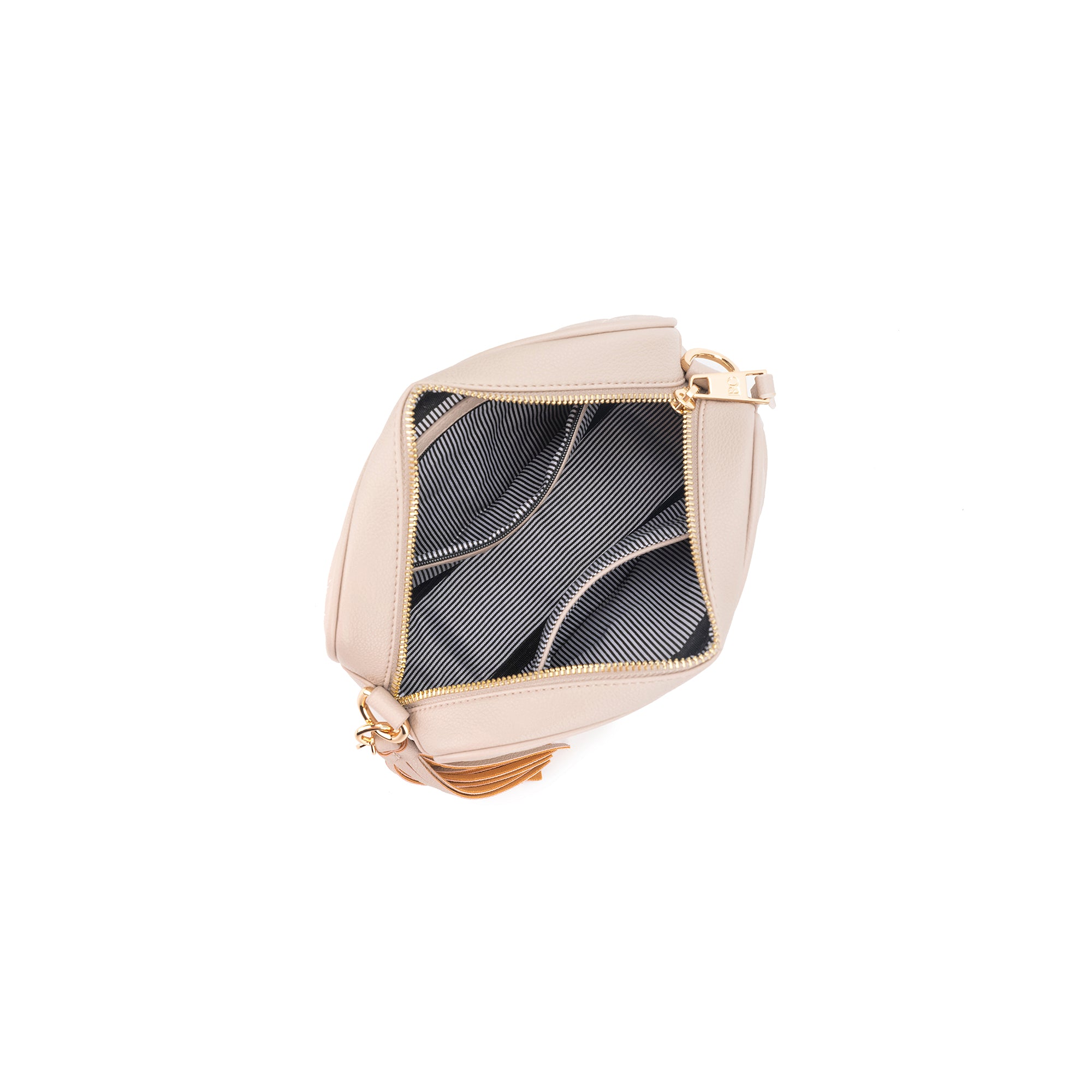 Maxine Oatmeal Crossbody Bag