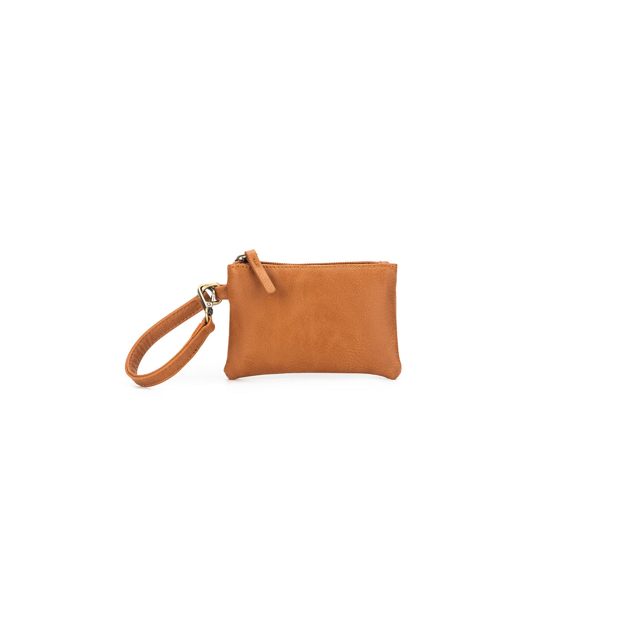 Mini Dune Tan 2 Piece Vegan Leather Top Handle Handbag