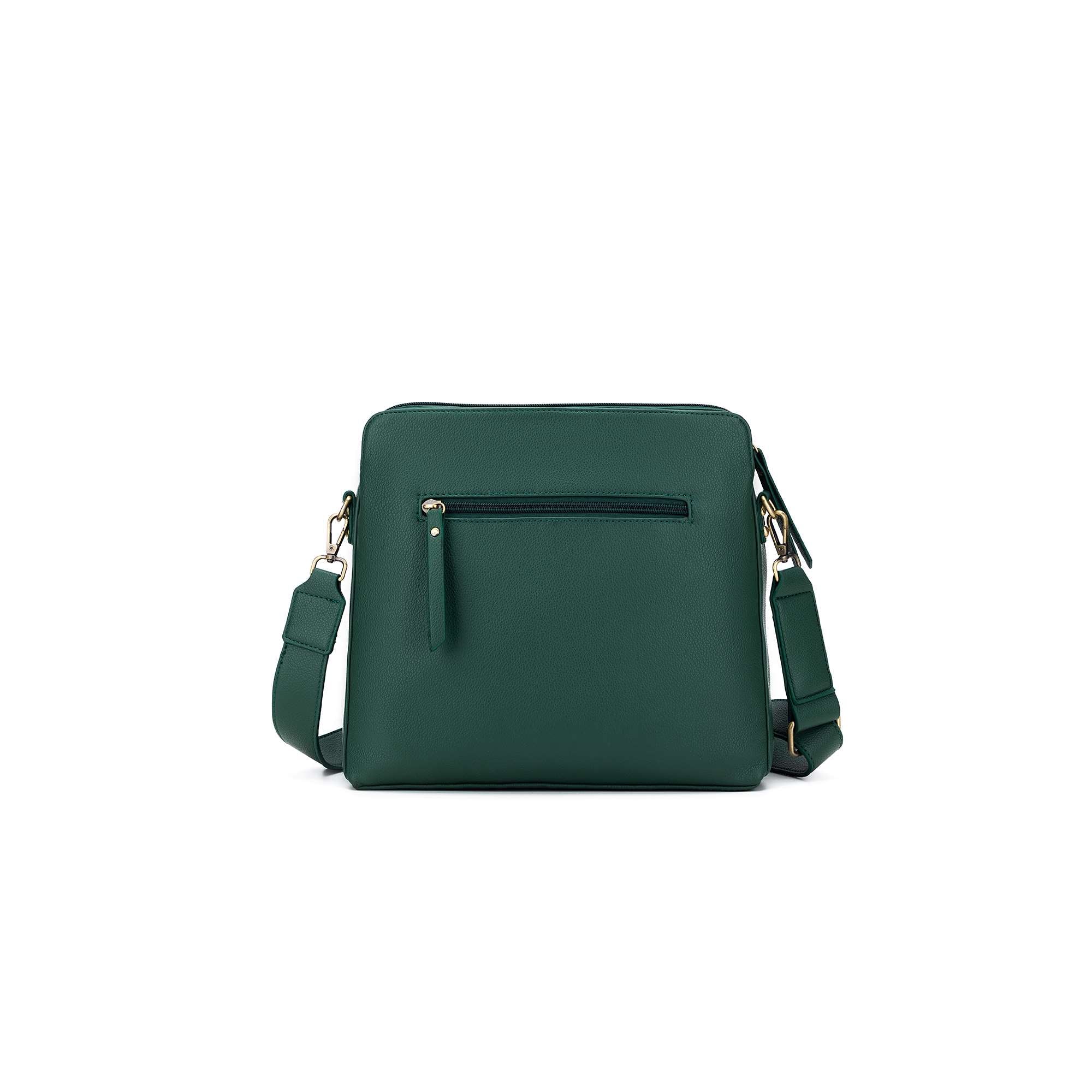 Paige Forest Green Crossbody Bag