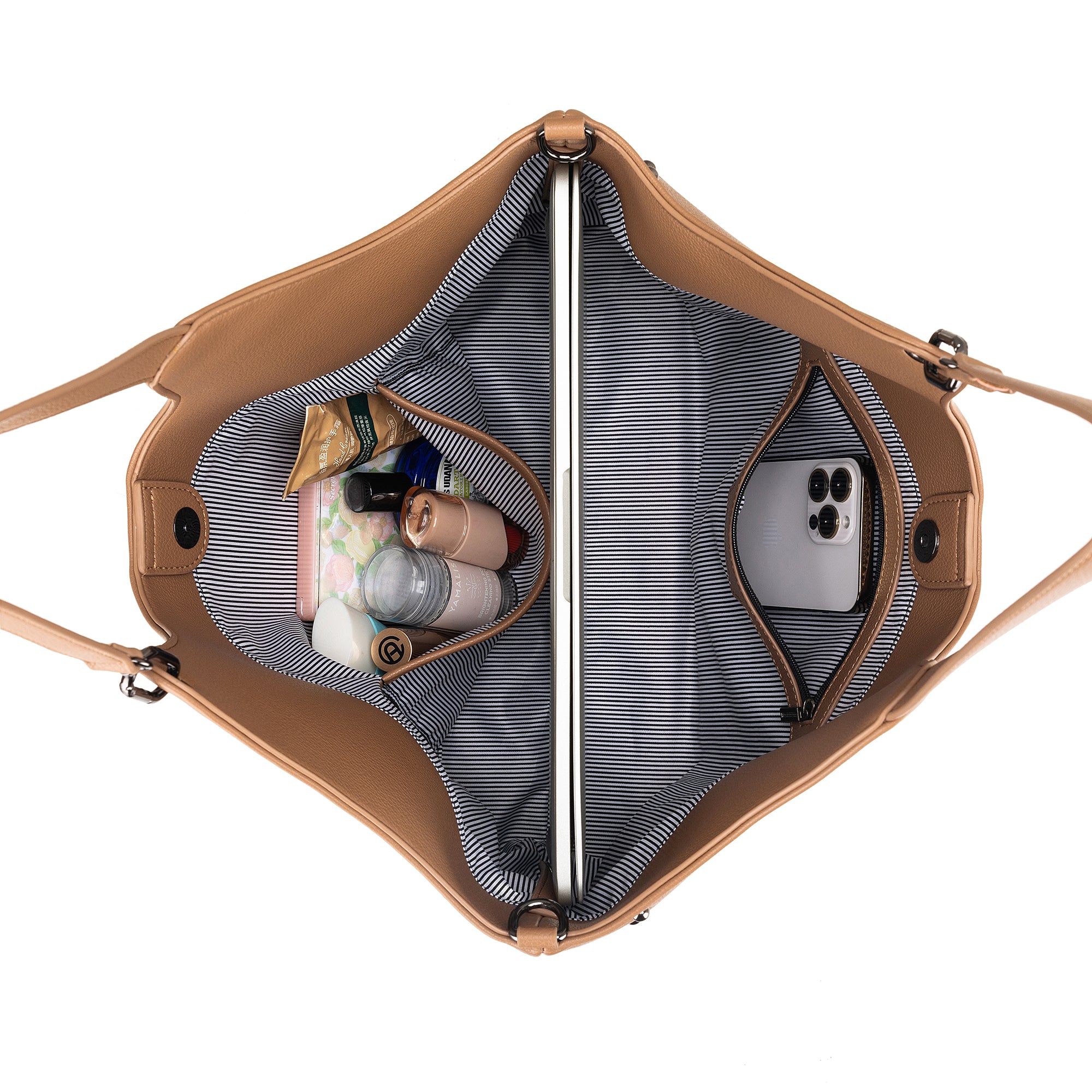 Rebecca Deep Mocha 3 Piece Handbag