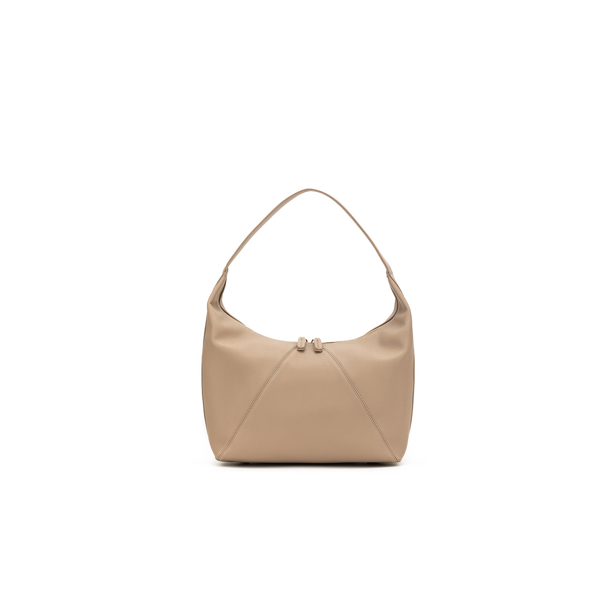 Oakley Beige 2 Piece Hobo Tote