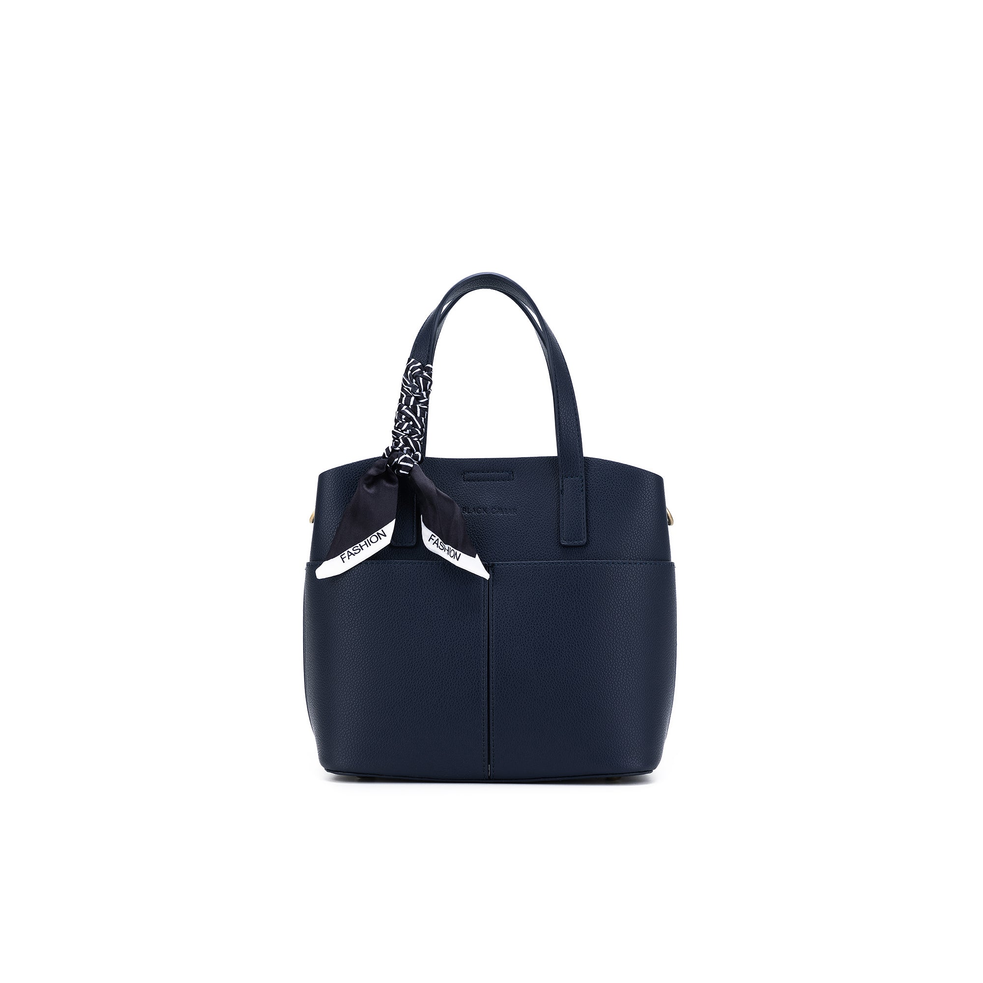 Amelie Deep Navy 2 Piece Top Handle Bag