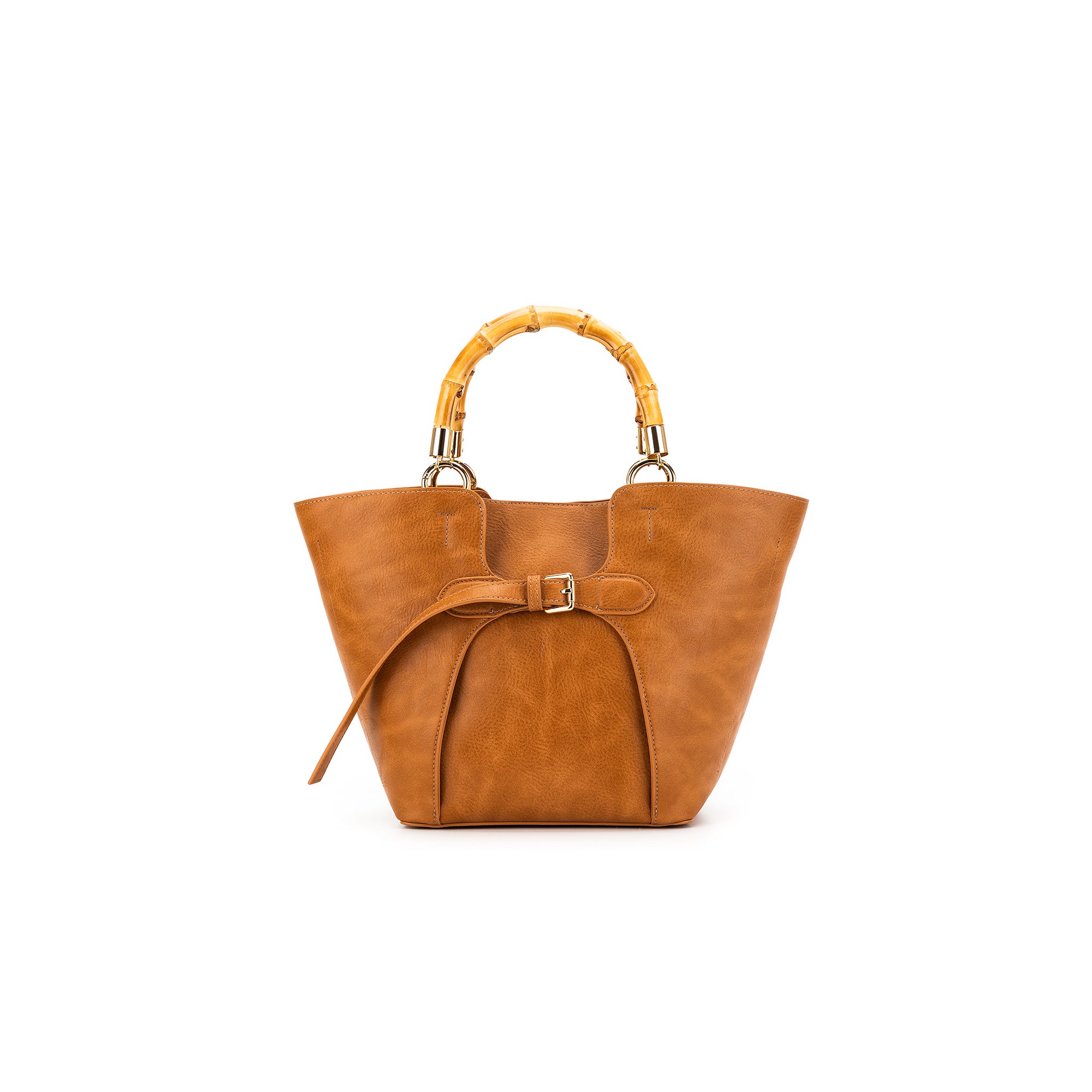Clementine Tan 2 Piece Handbag Tote