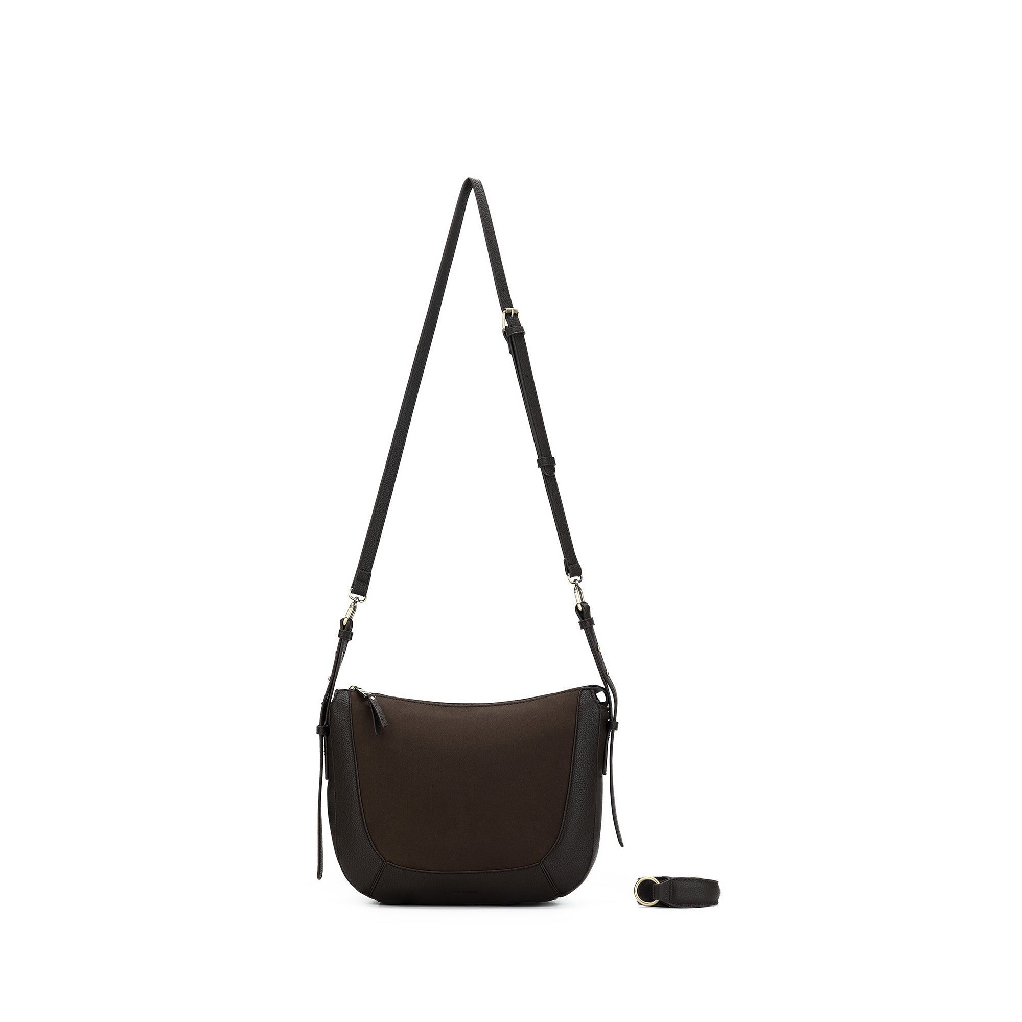 Fleur Coco Suedette Top Handle Handbag