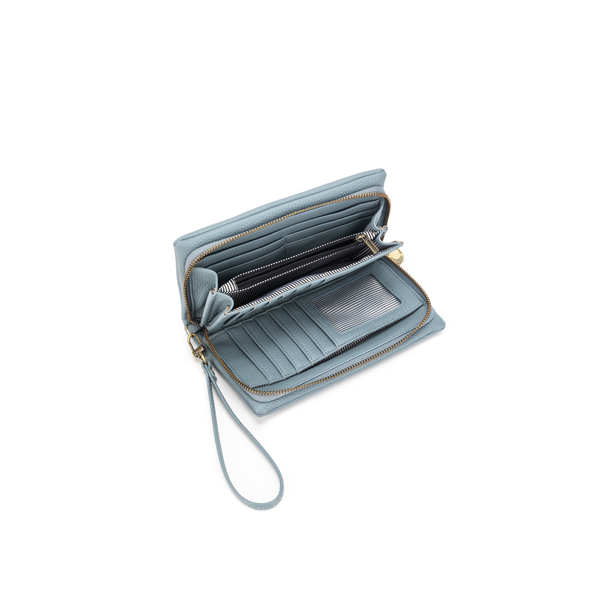Mavie Ocean Breeze Blue Crossbody Wallet