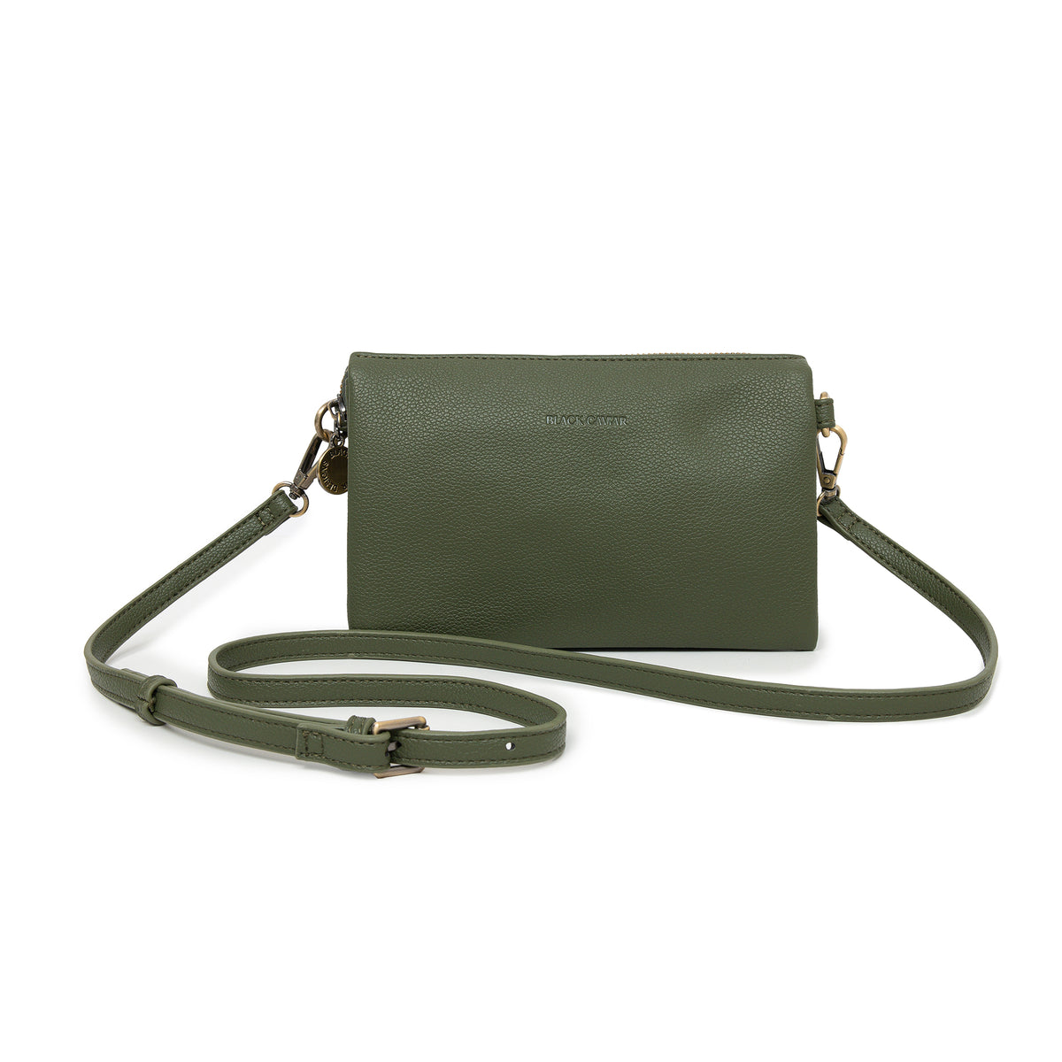 Edie Dark Olive Crossbody Bag