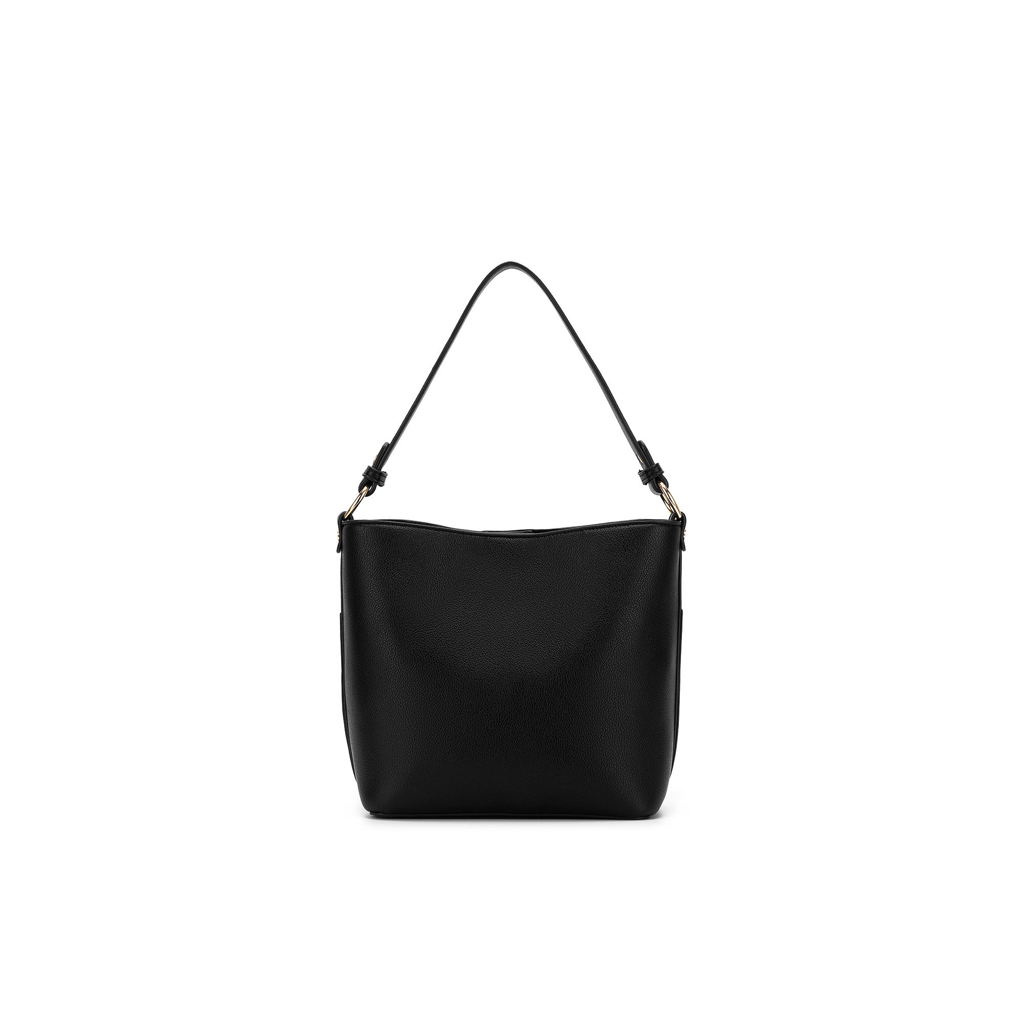 Melody Black 2 Piece Shoulder Crossbody Bag