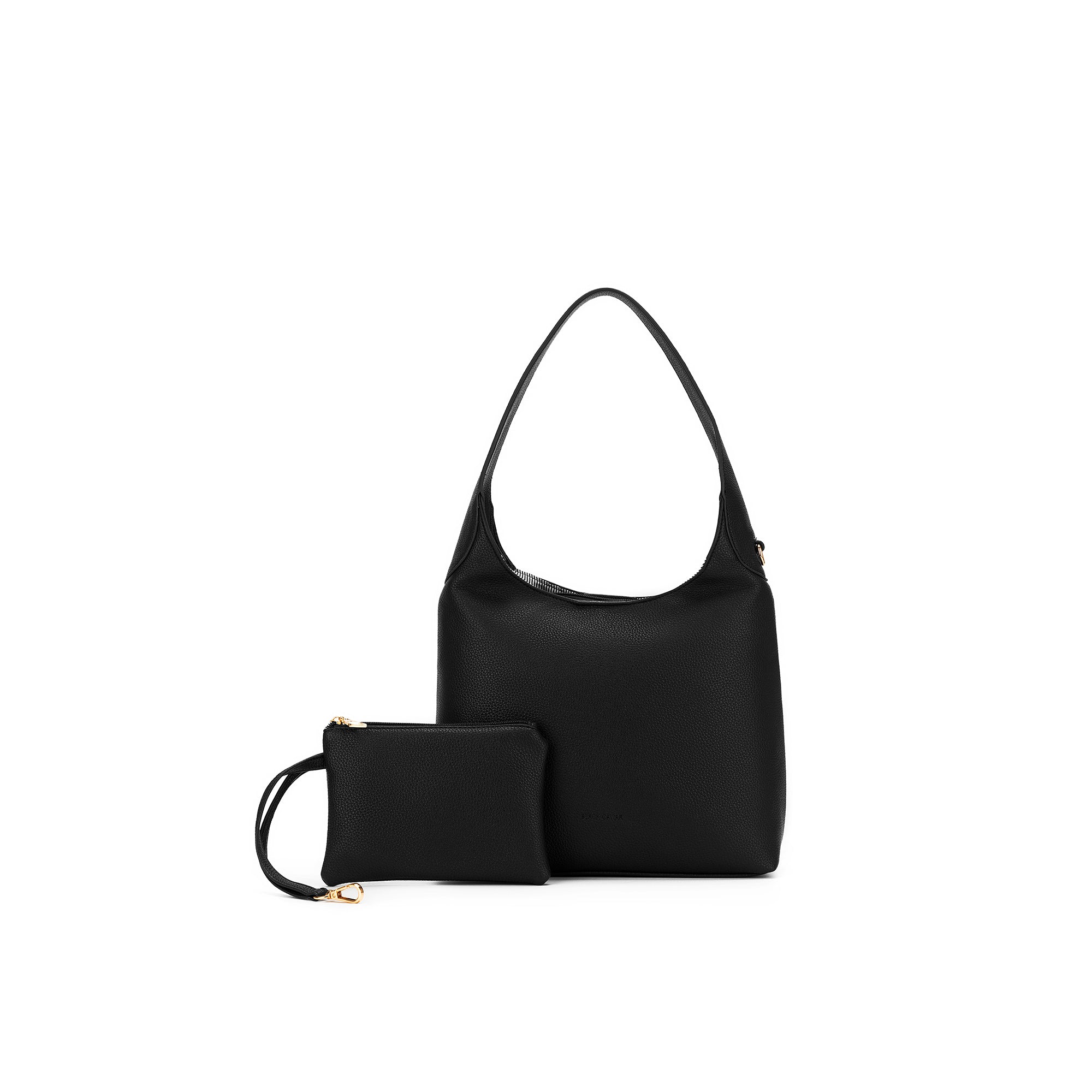 Tammie Black 2 Piece Handbag Set