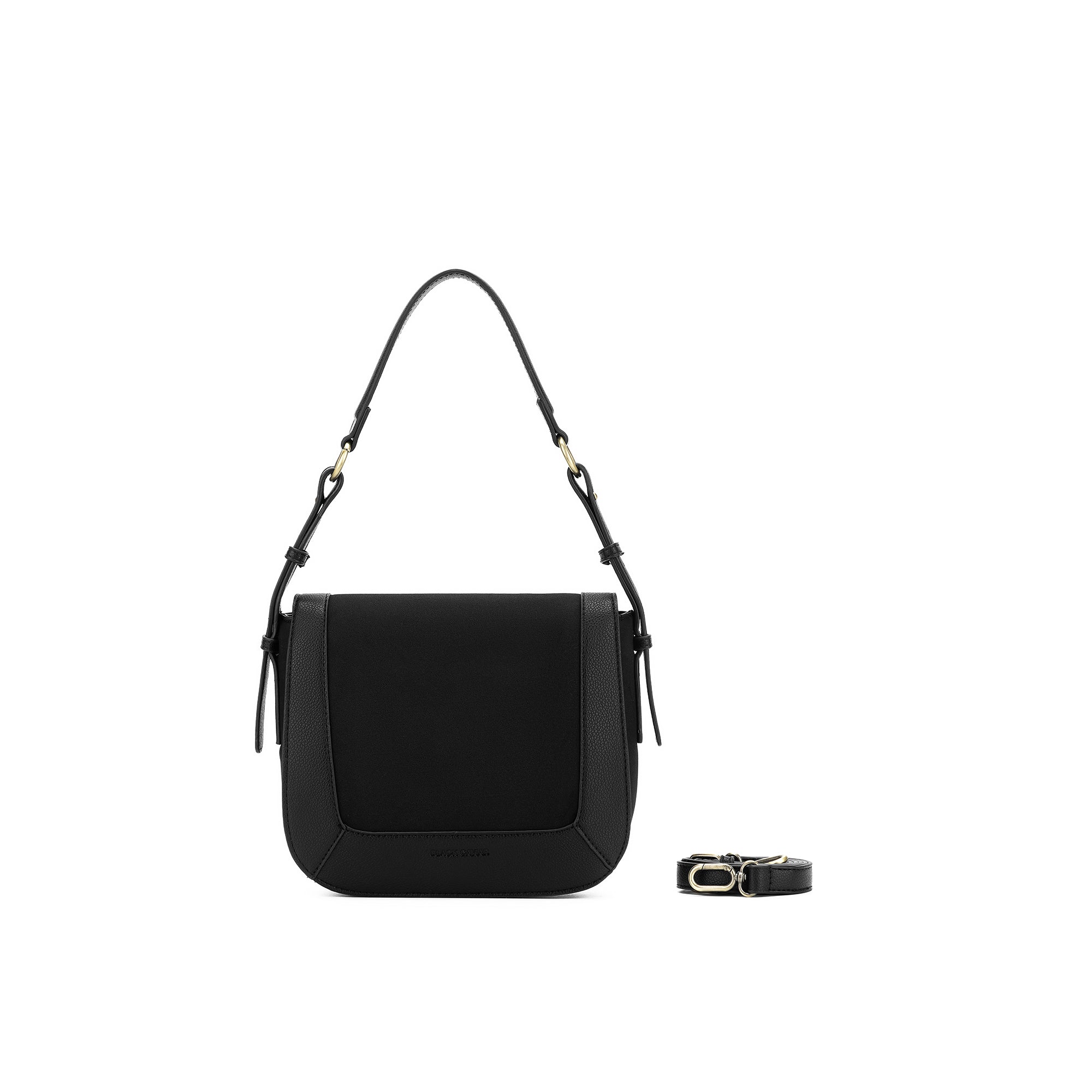 Mirabelle Black Shoulder Handbag