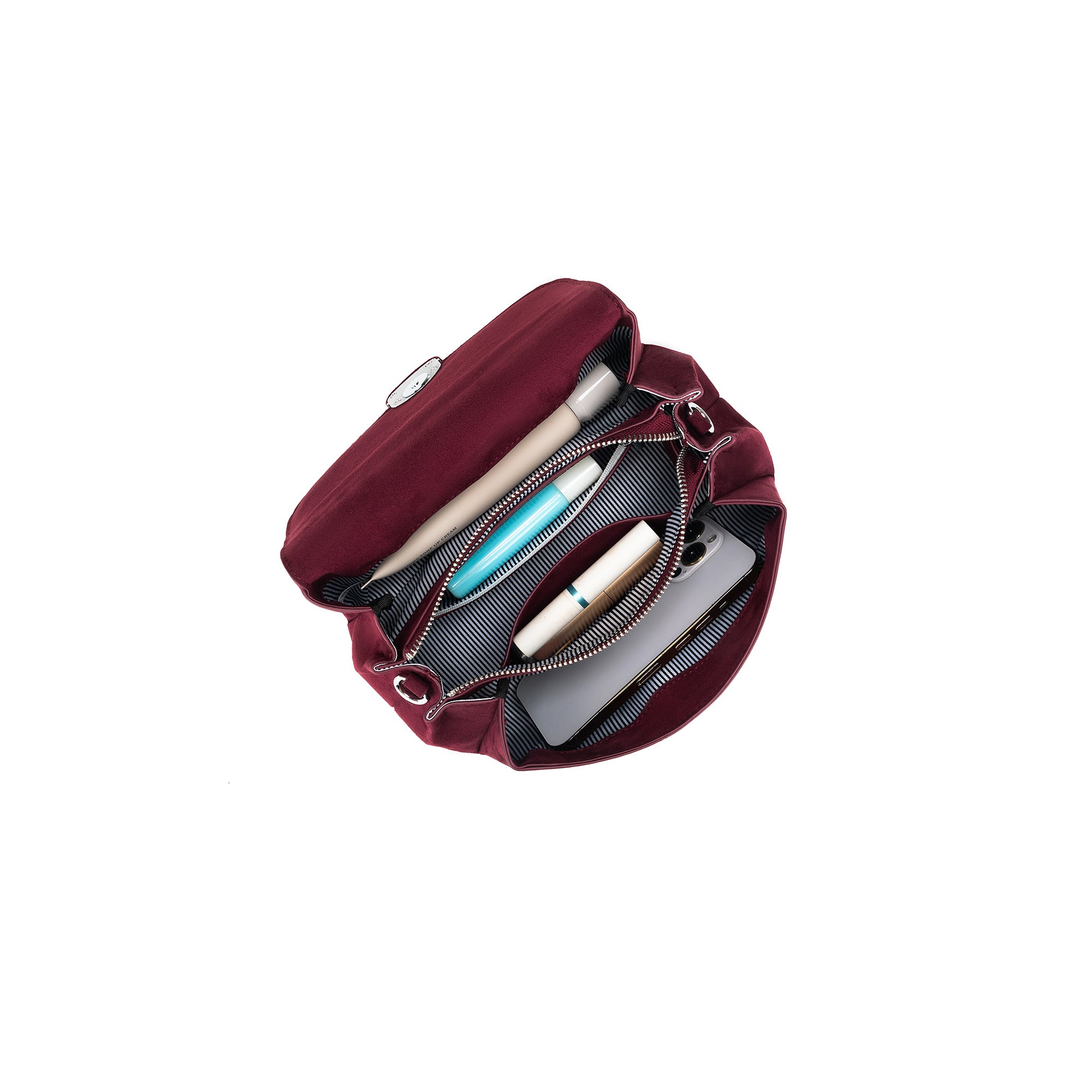 Mercer Cherry Red Shoulder Crossbody