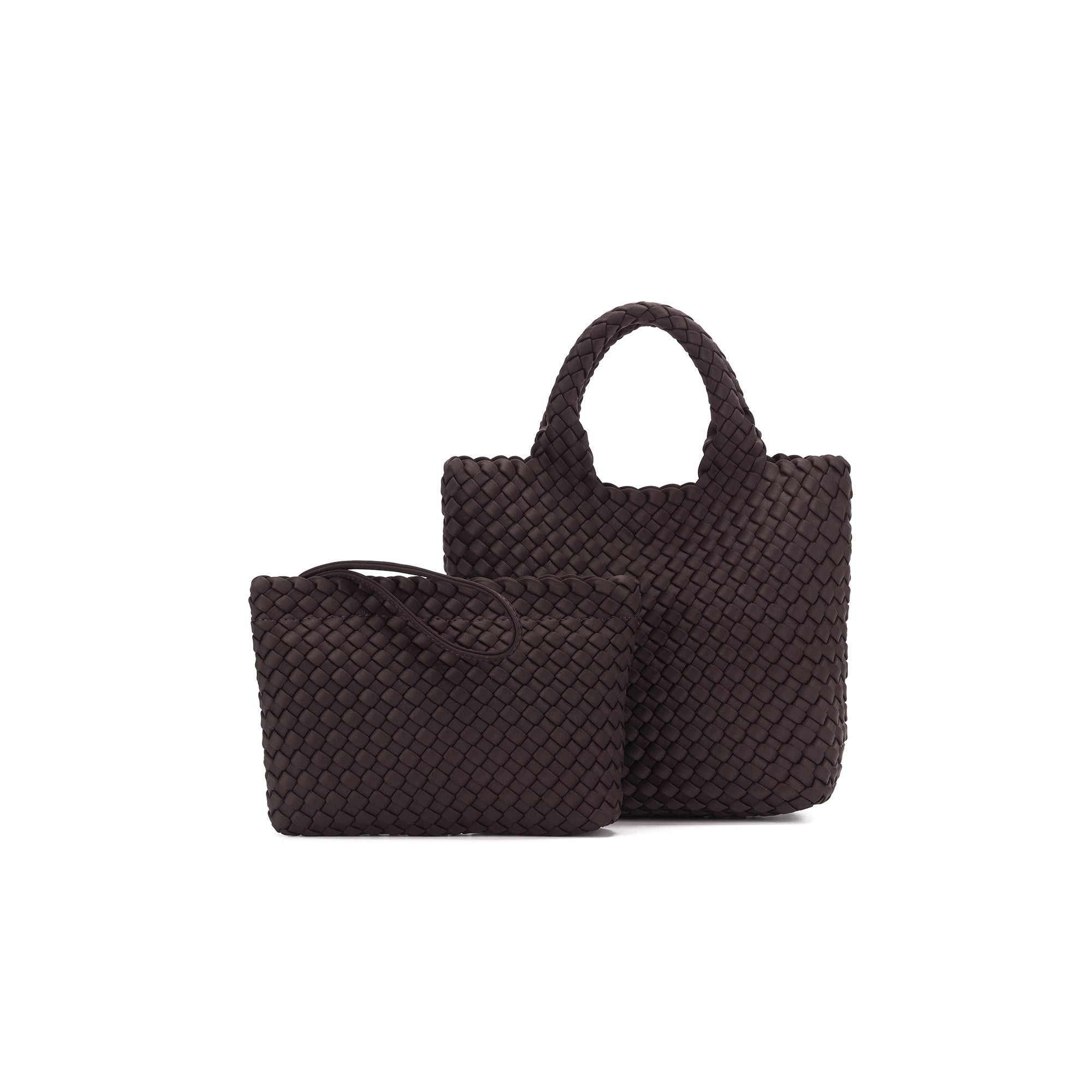 Riviera Chocolate 2 Piece Mini Tote Handbag