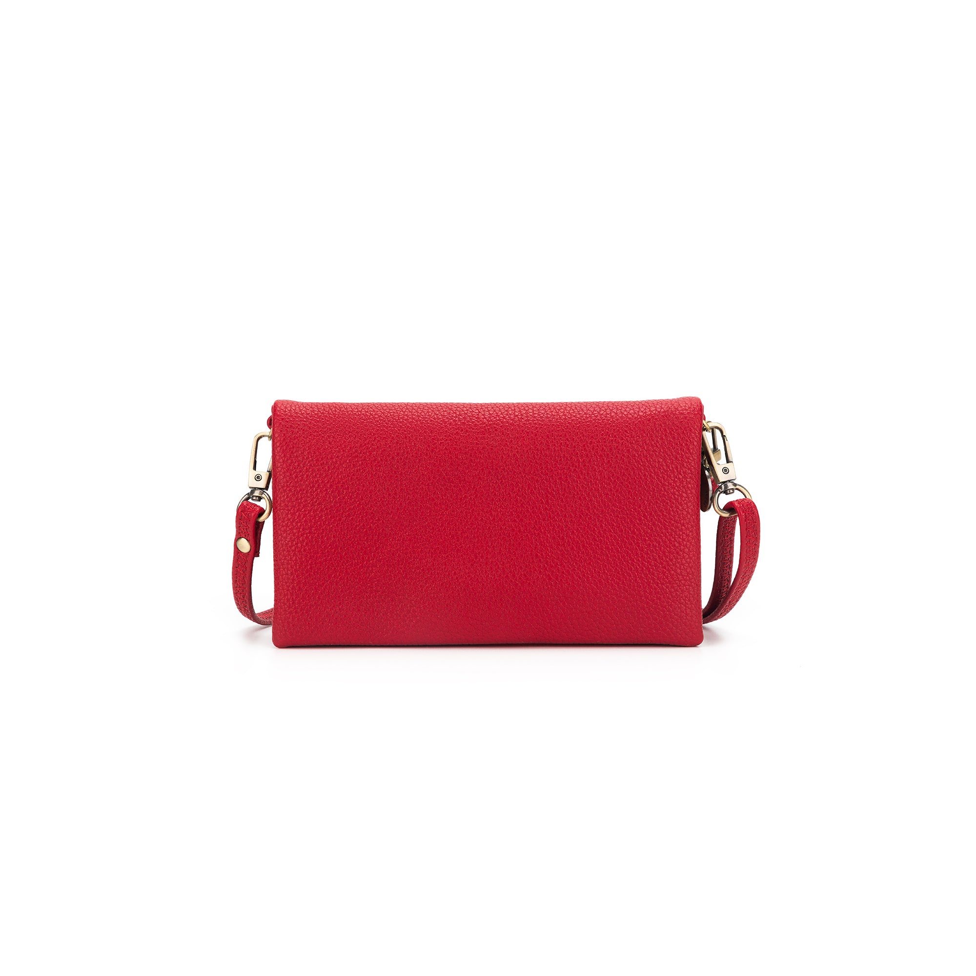 Mavie Scarlet Red Crossbody Wallet