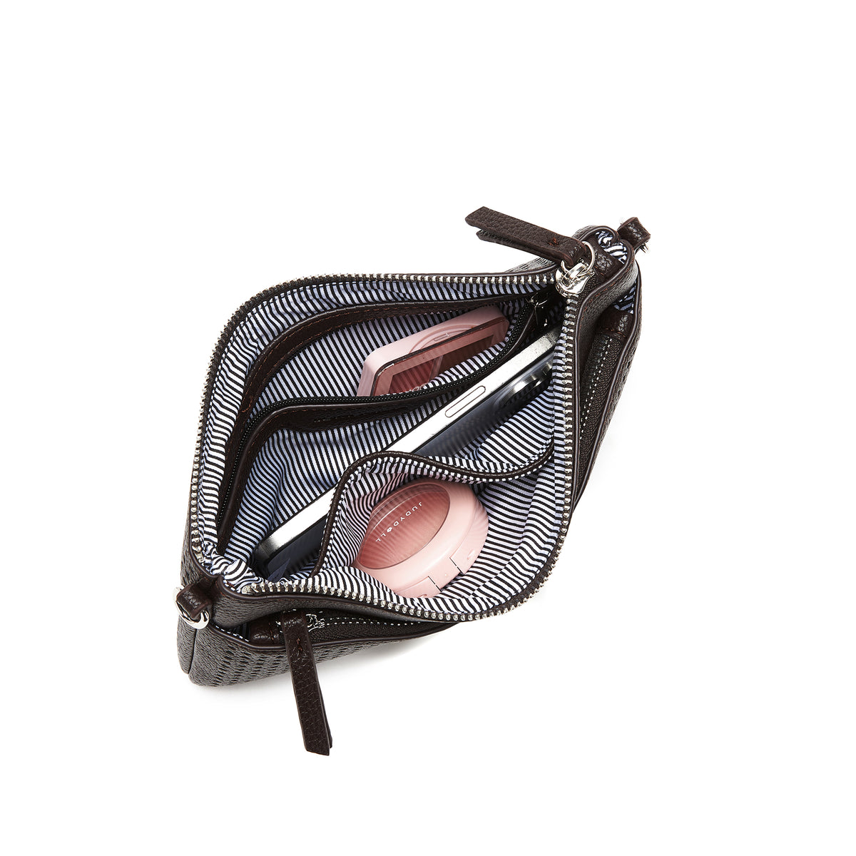 Milla Coco Vegan Leather Crossbody & Clutch Bag