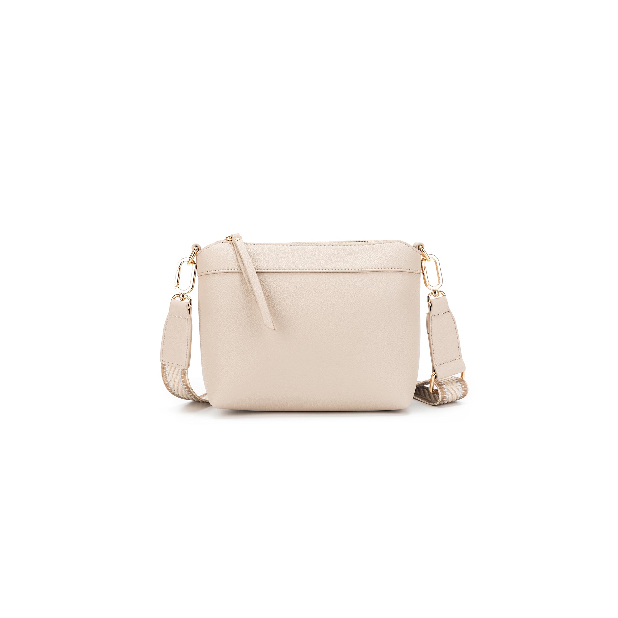 Melody Oatmeal 2 Piece Shoulder Crossbody Bag