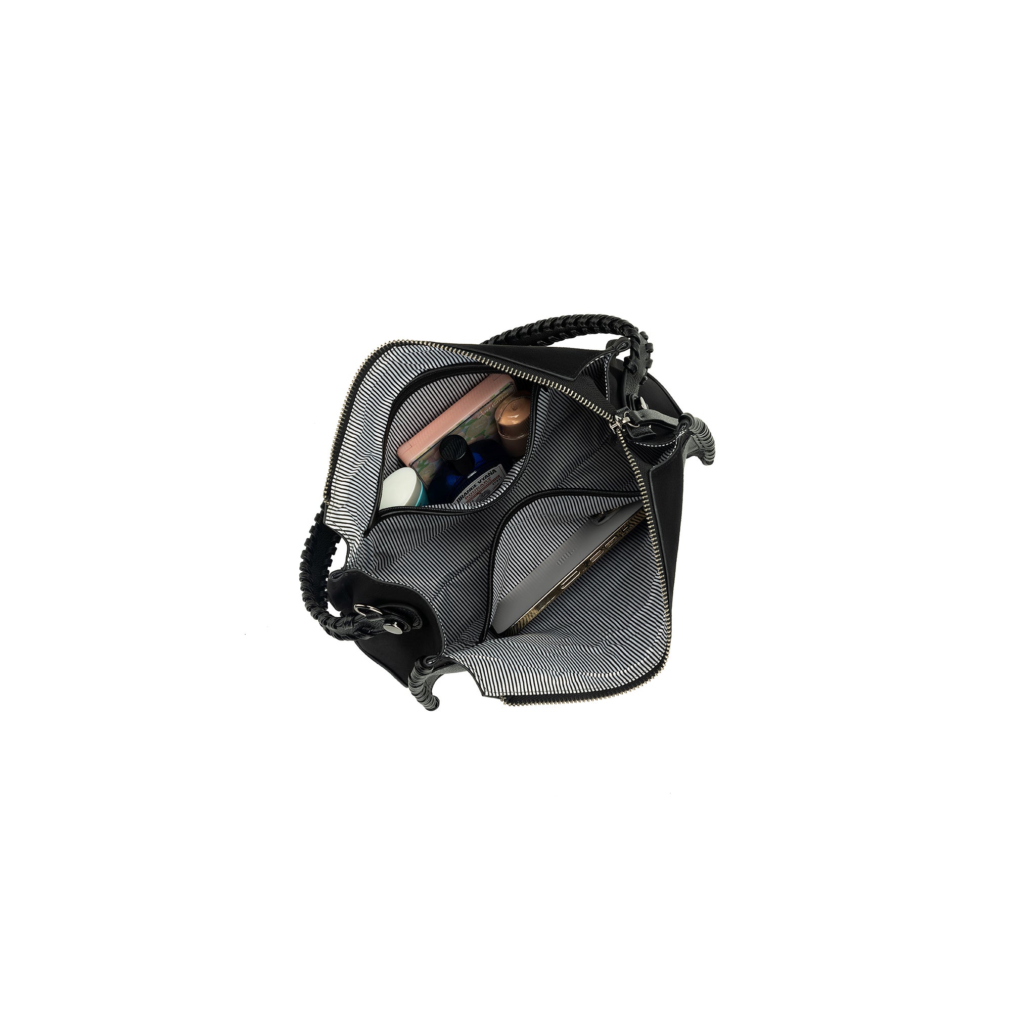 Sandie Black Shoulder Crossbody