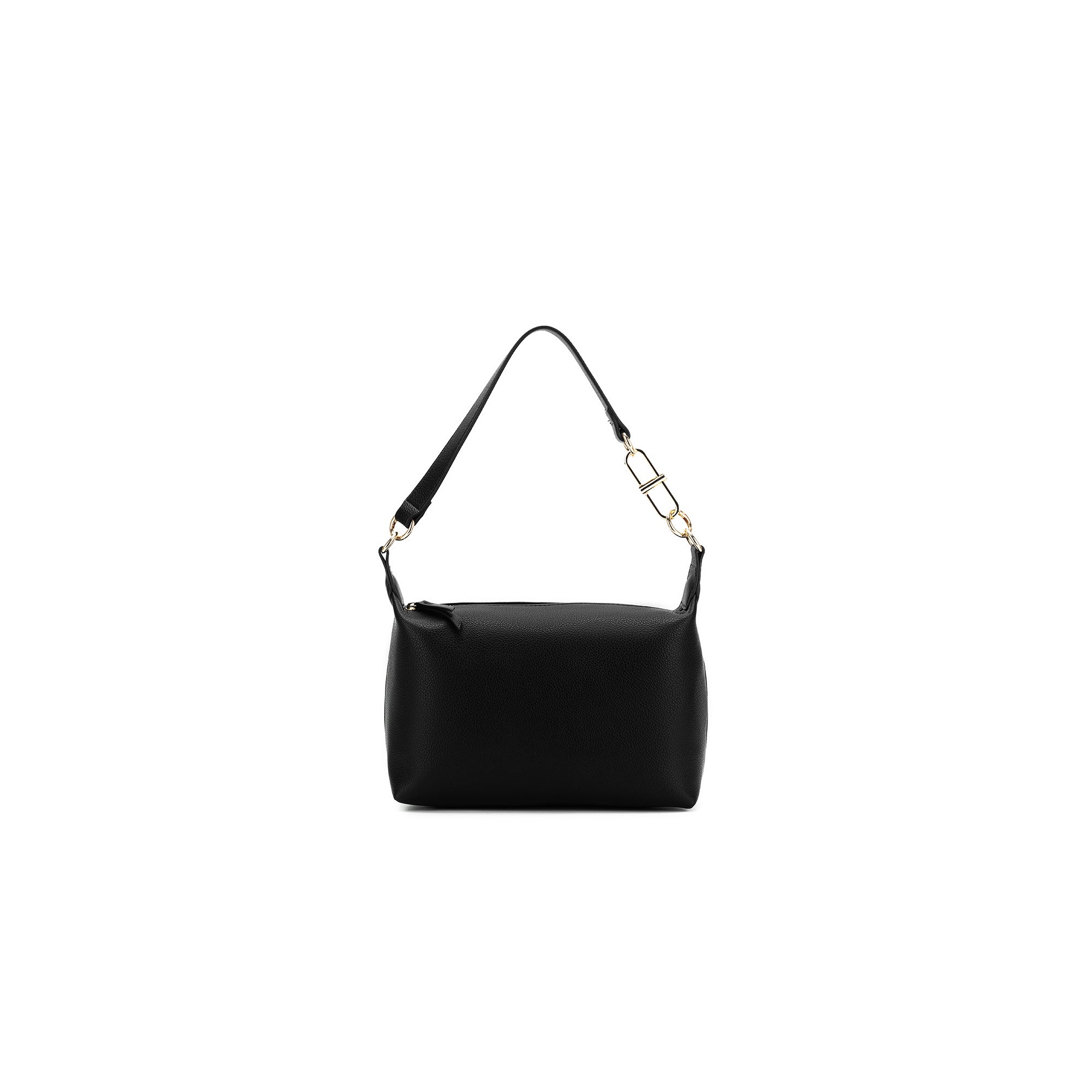 Elodie Black Top Handle Crossbody Bag