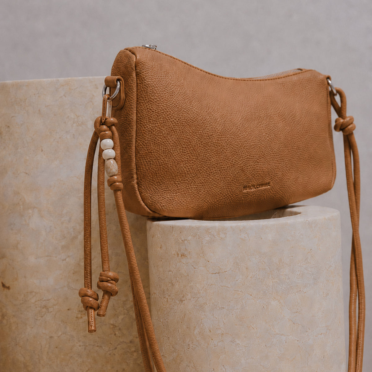 Romy Tan Crossbody Bag