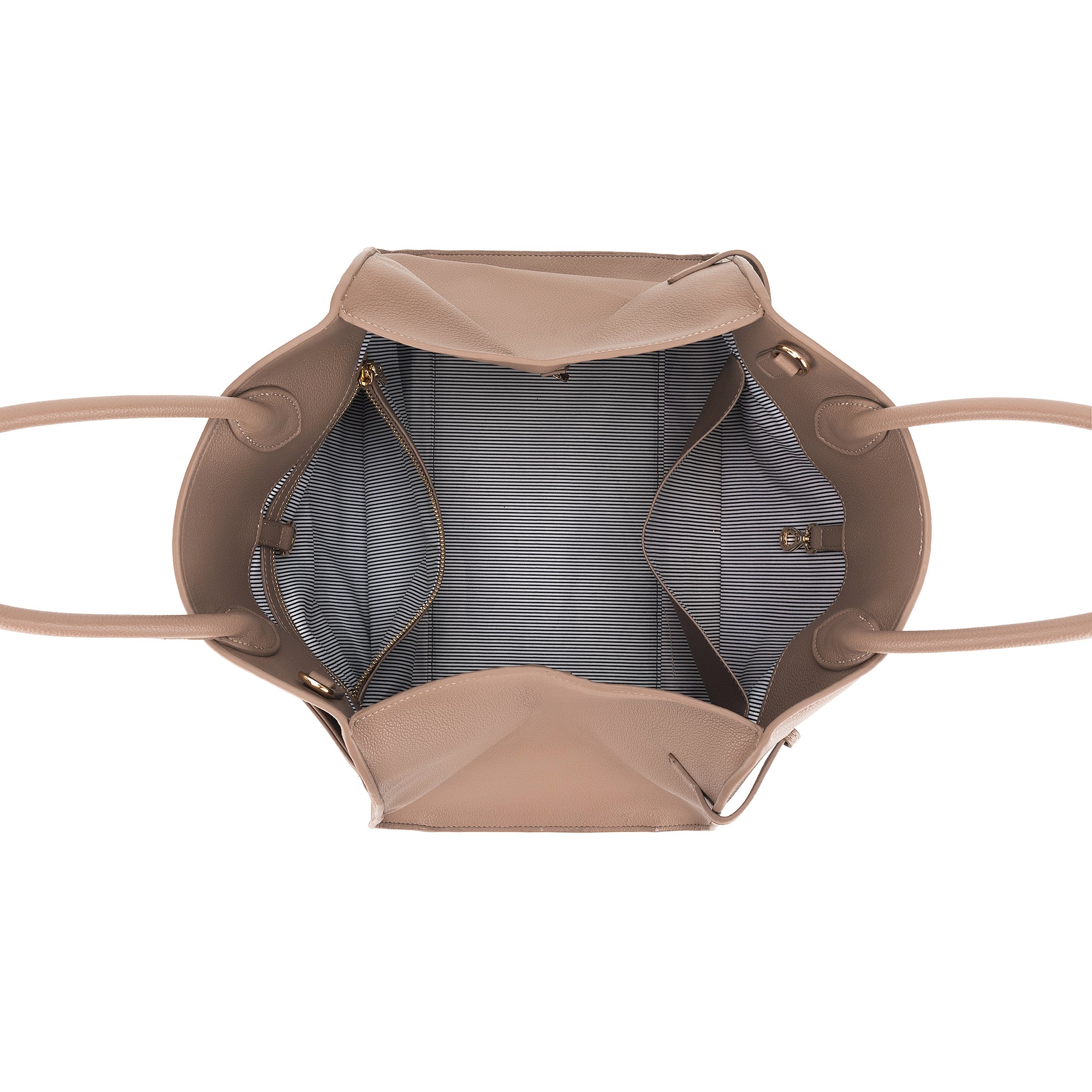 Jodee Mocha 3 Piece Handbag Tote