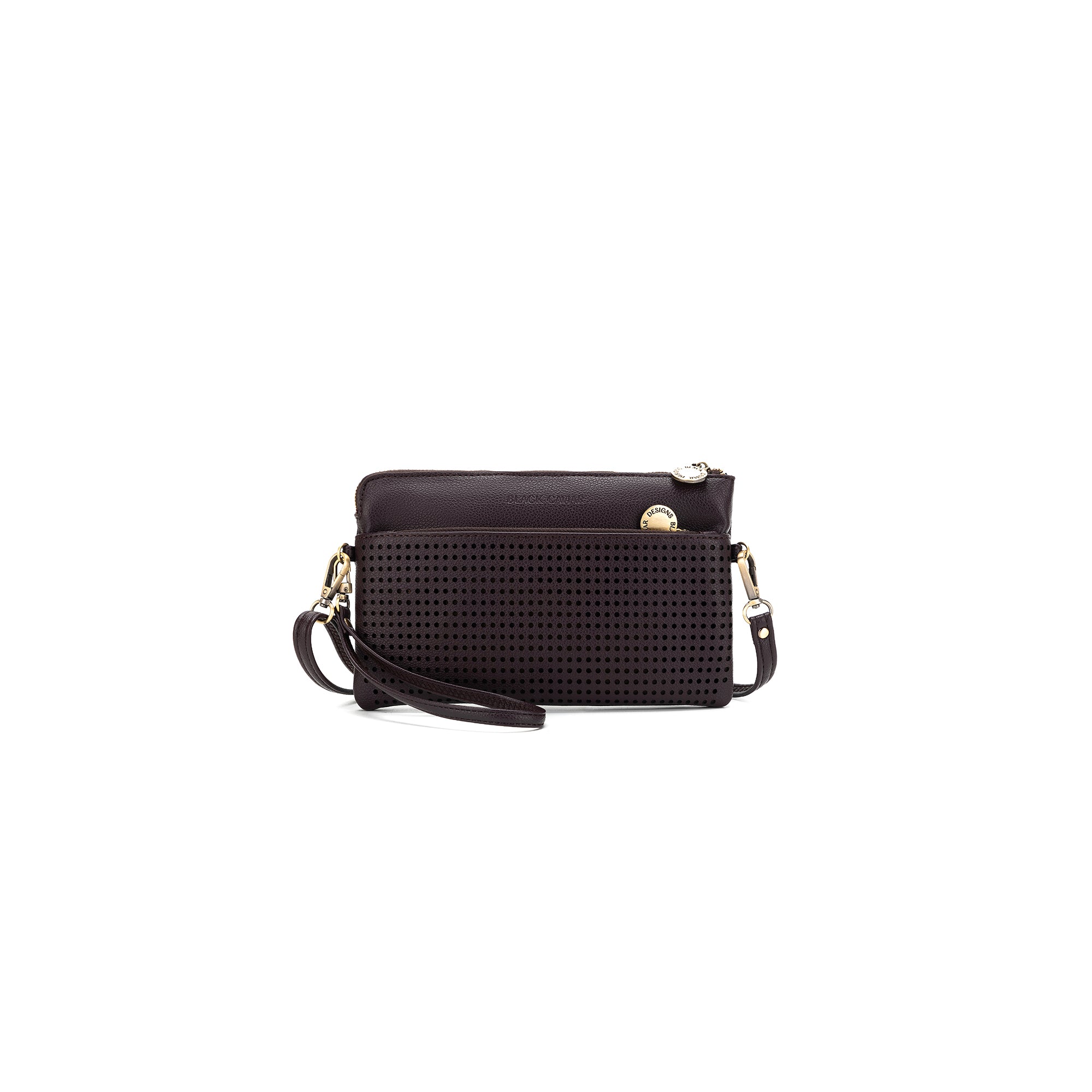 Nina Aubergine Crossbody/Clutch