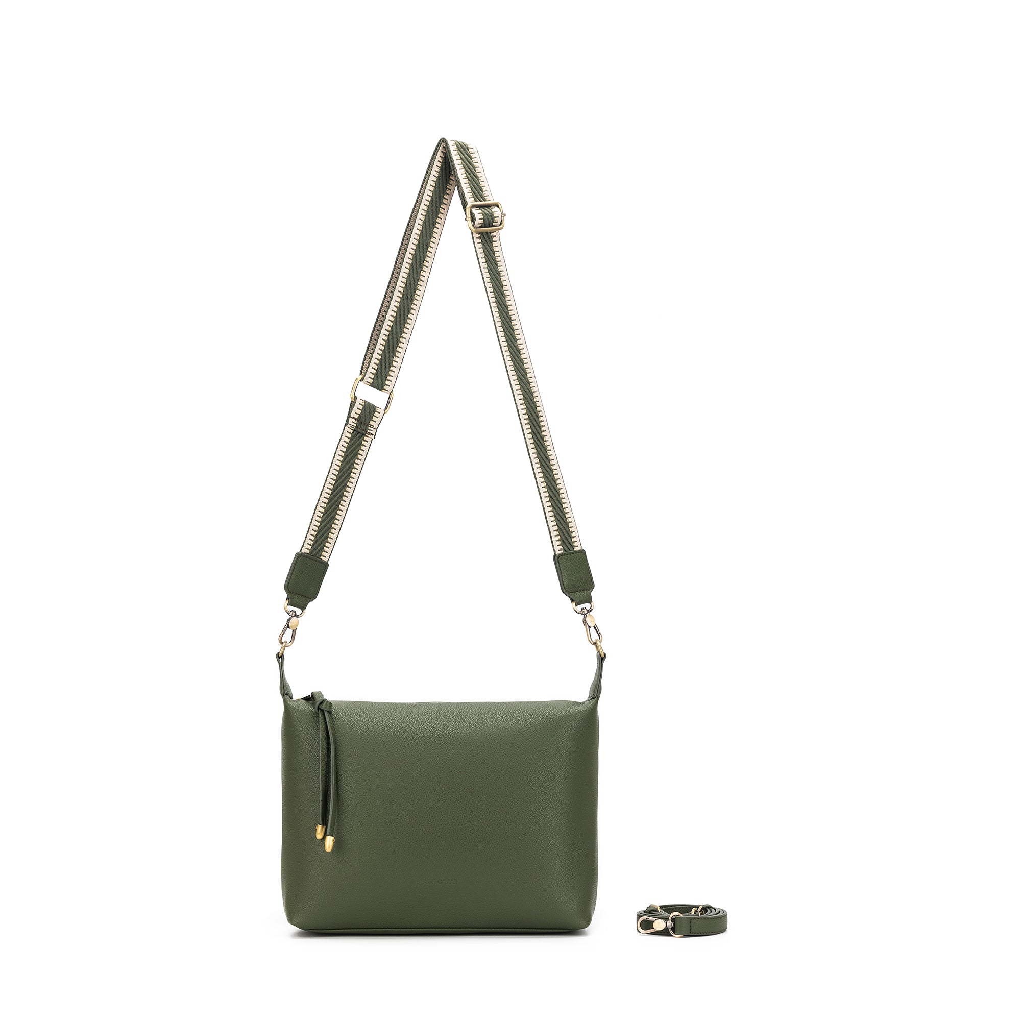 Dana Dark Olive Crossbody Bag