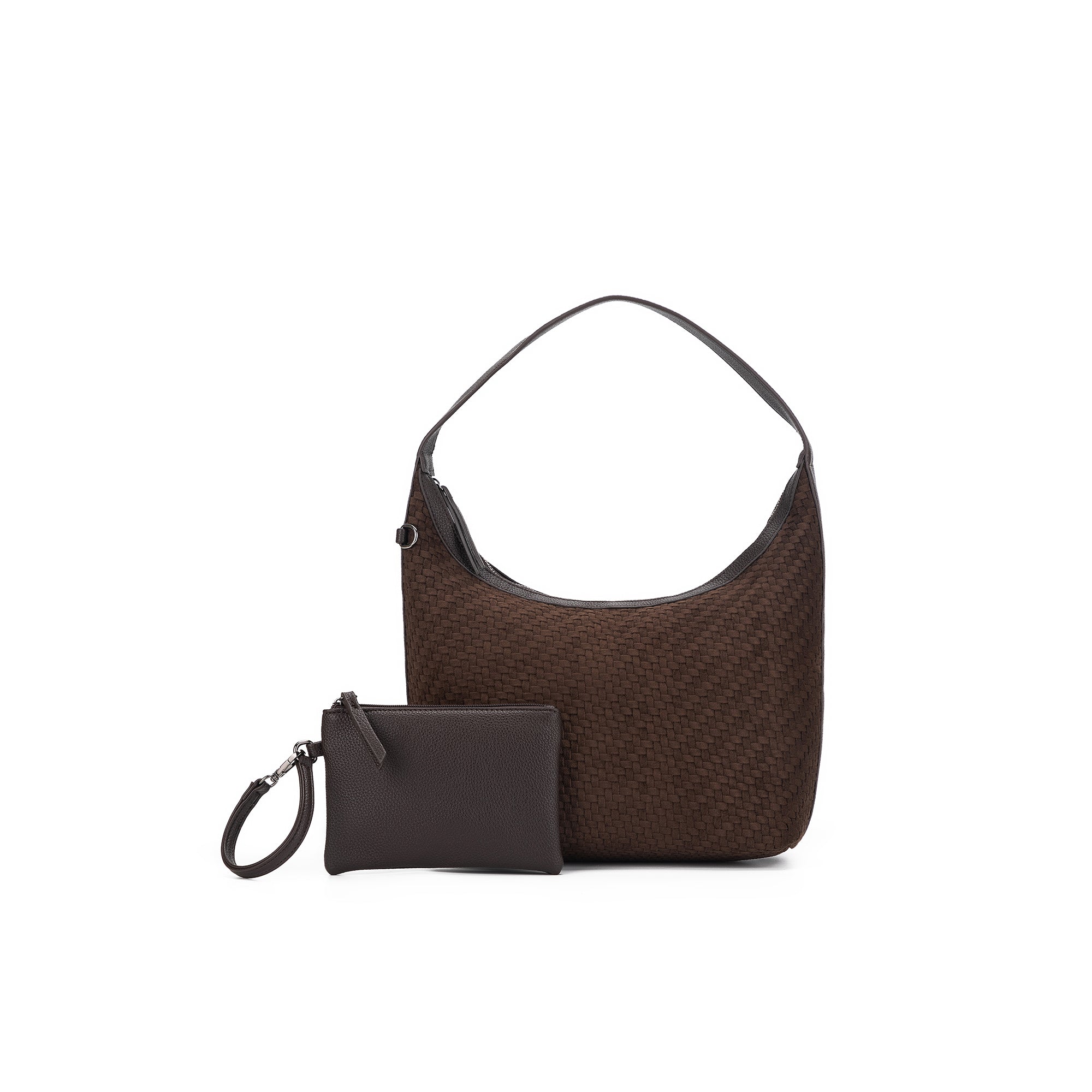 Bessette 2 Piece Coco Woven Suedette