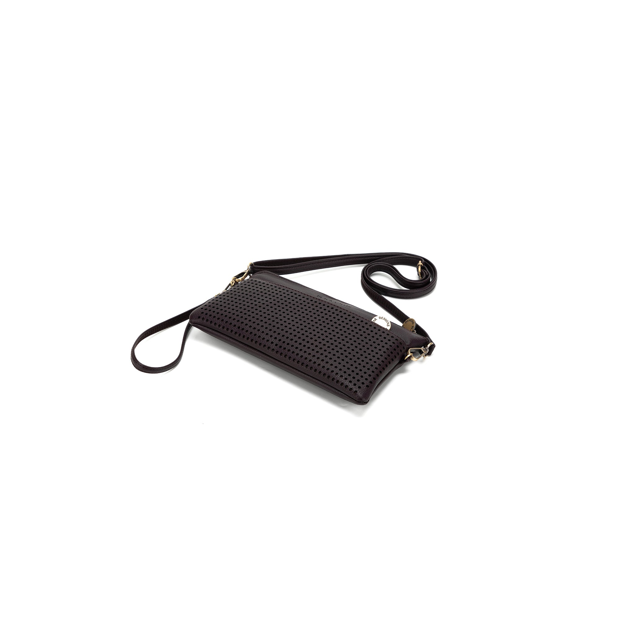 Nina Aubergine Crossbody/Clutch