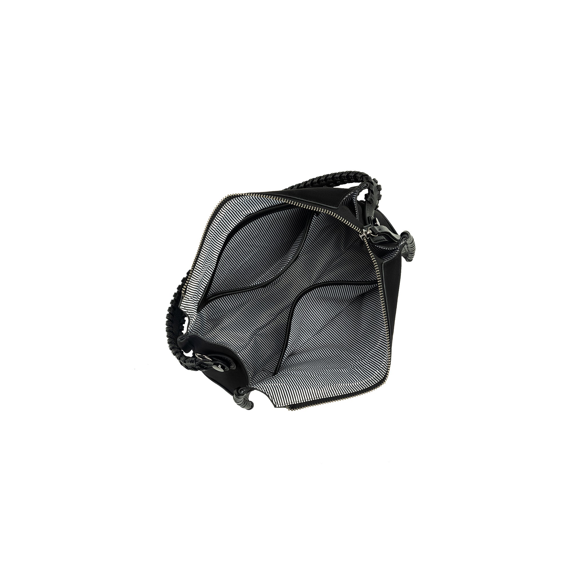 Sandie Black Shoulder Crossbody