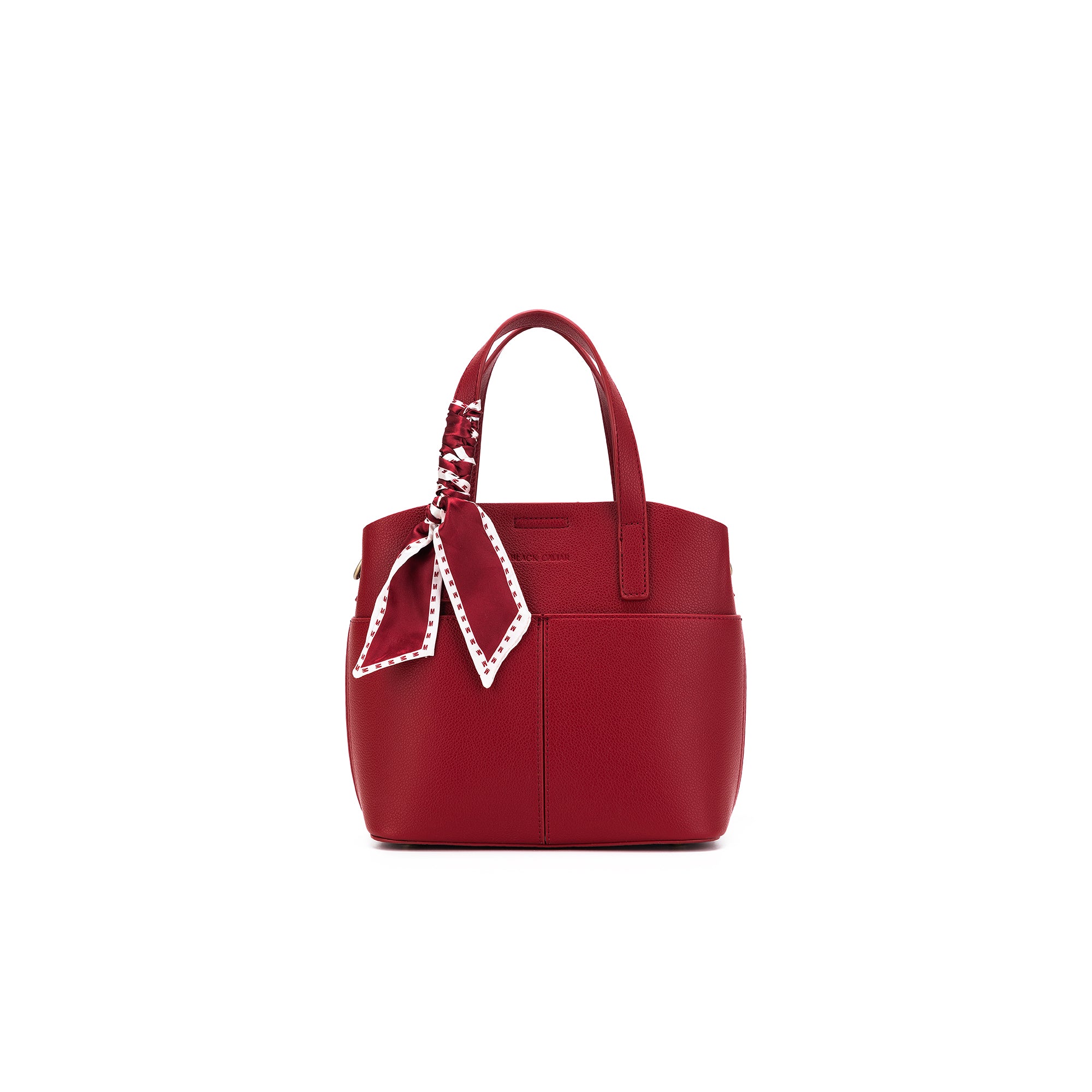 Amelie Deep Red 2 Piece Top Handle Bag