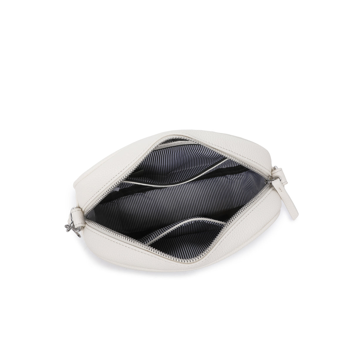 Indie White Crossbody Bag