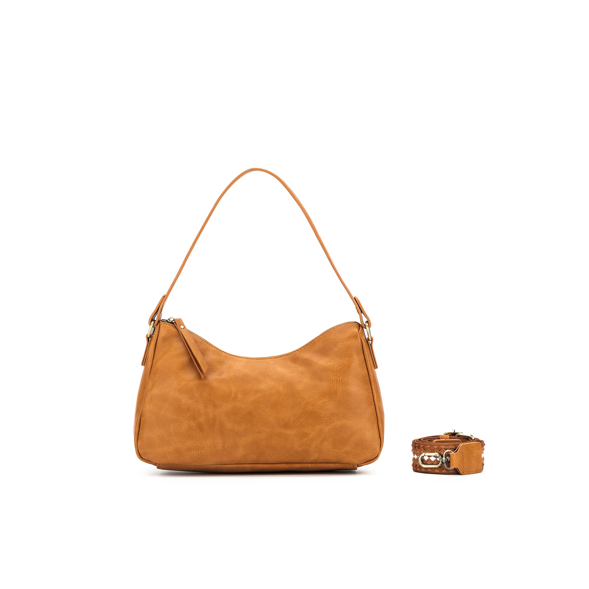 Claudette Tan Shoulder Crossbody Bag