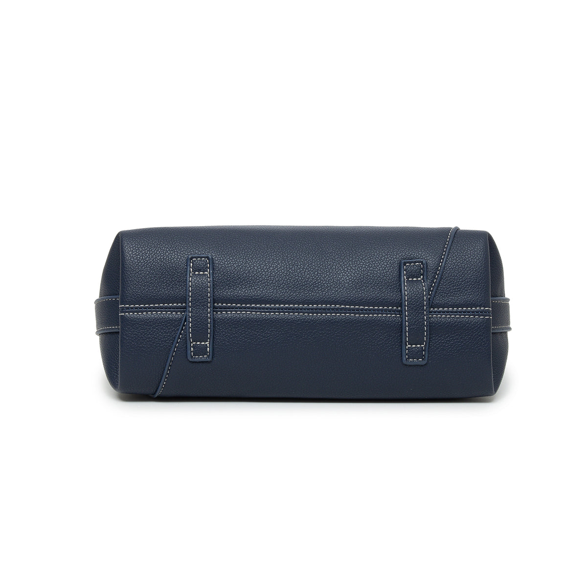 Aryana Navy  Vegan Leather Shoulder & Crossbody Bag