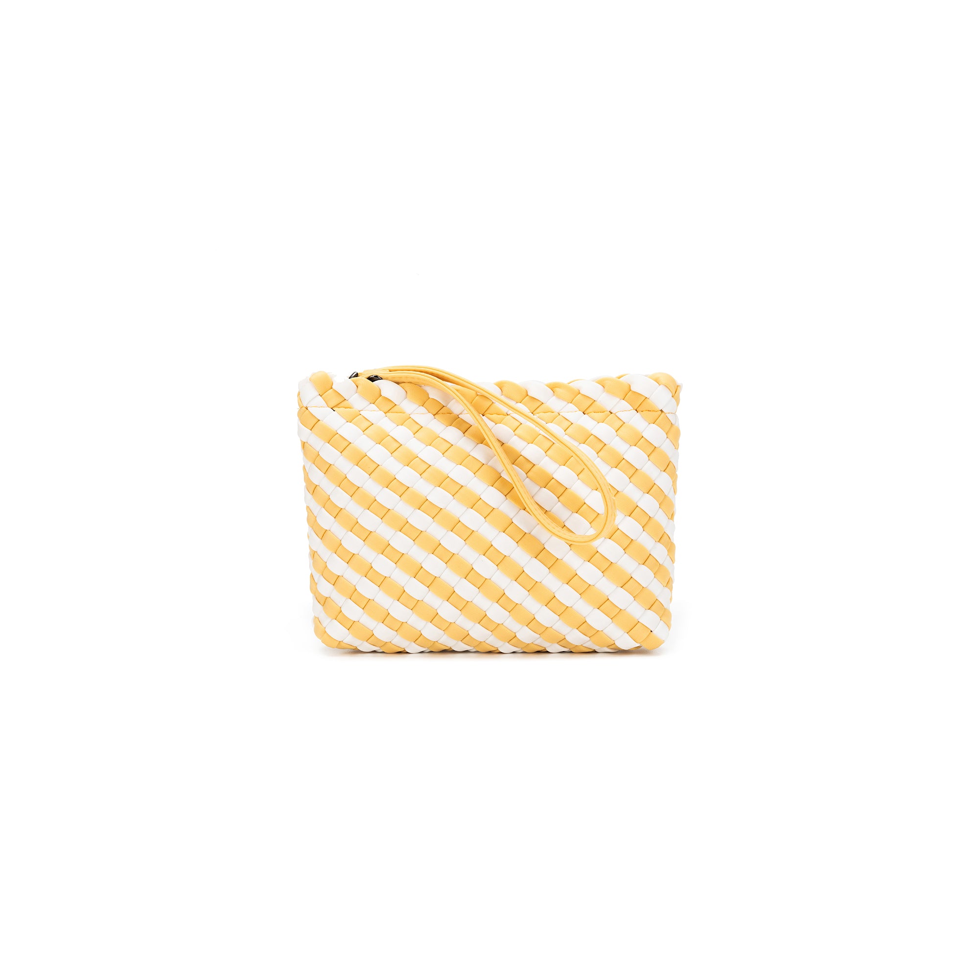 Bahama Yellow Large 2 Piece Woven Tote