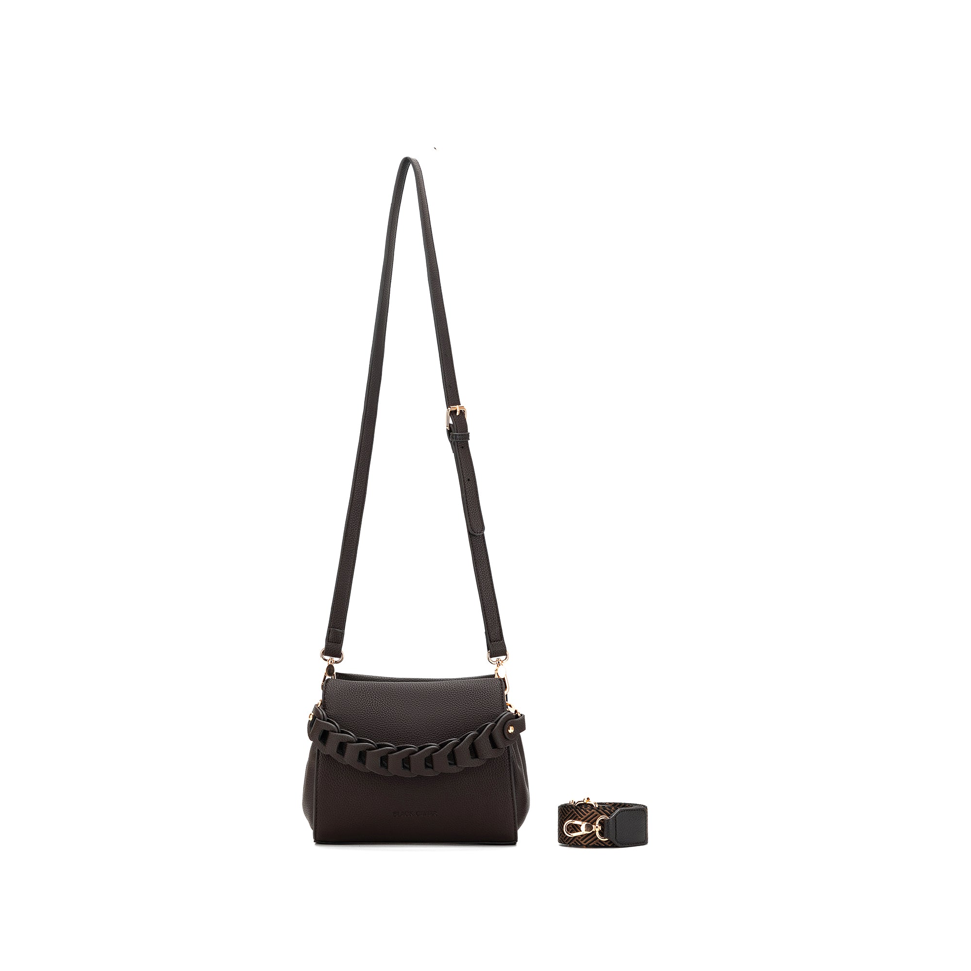 Lua Coco Plait 3 Compartment Handbag